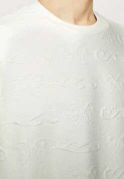 YOURTURN Tribal Embossed Unisex - Sweater - Off White -YOURTURN Verkoopwinkel 8c390ca9c9fe42218bf5de86ef627030