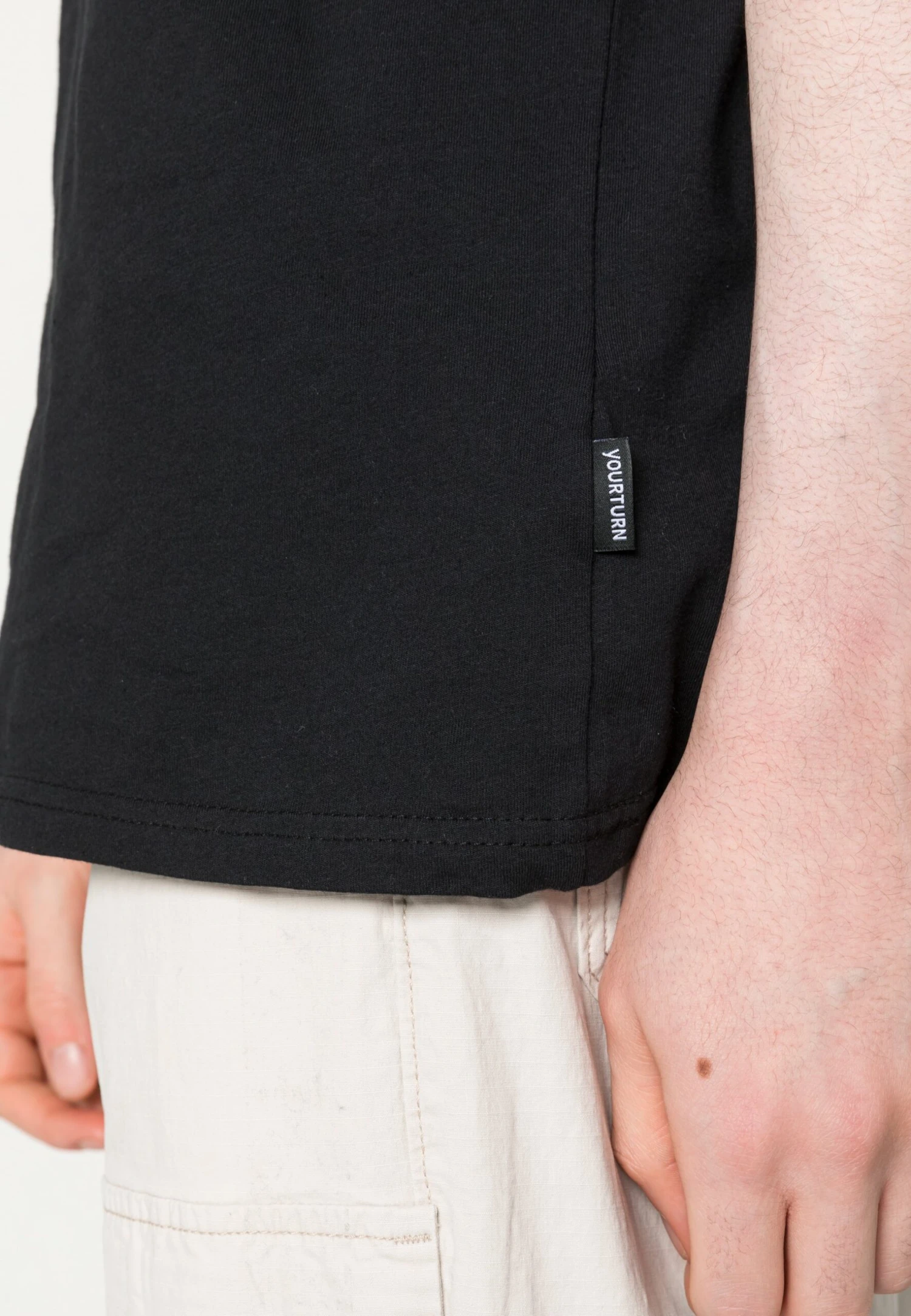 YOURTURN Graphic T-Shirt Beyond Unisex - T-Shirt Print - Black 5 YOURTURN Graphic T-Shirt Beyond Unisex - T-Shirt Print - Black - Afbeelding 5