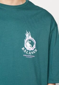 YOURTURN Unisex - T-Shirt Print - Dark Green -YOURTURN Verkoopwinkel 962385b91f6d49f396df26b5fe35e38b