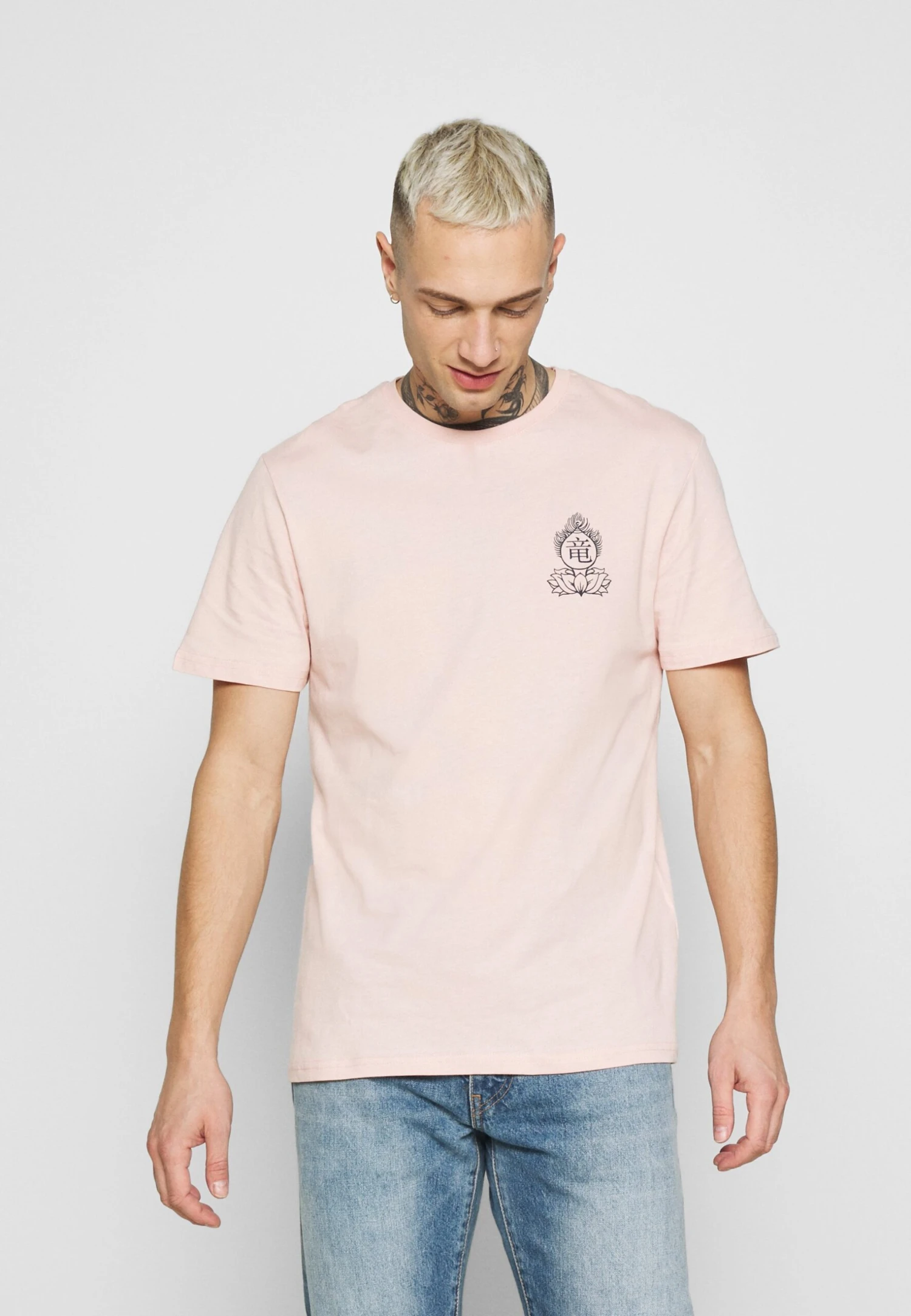 YOURTURN Unisex - T-Shirt Print - Pink 1 YOURTURN Unisex - T-Shirt Print - Pink
