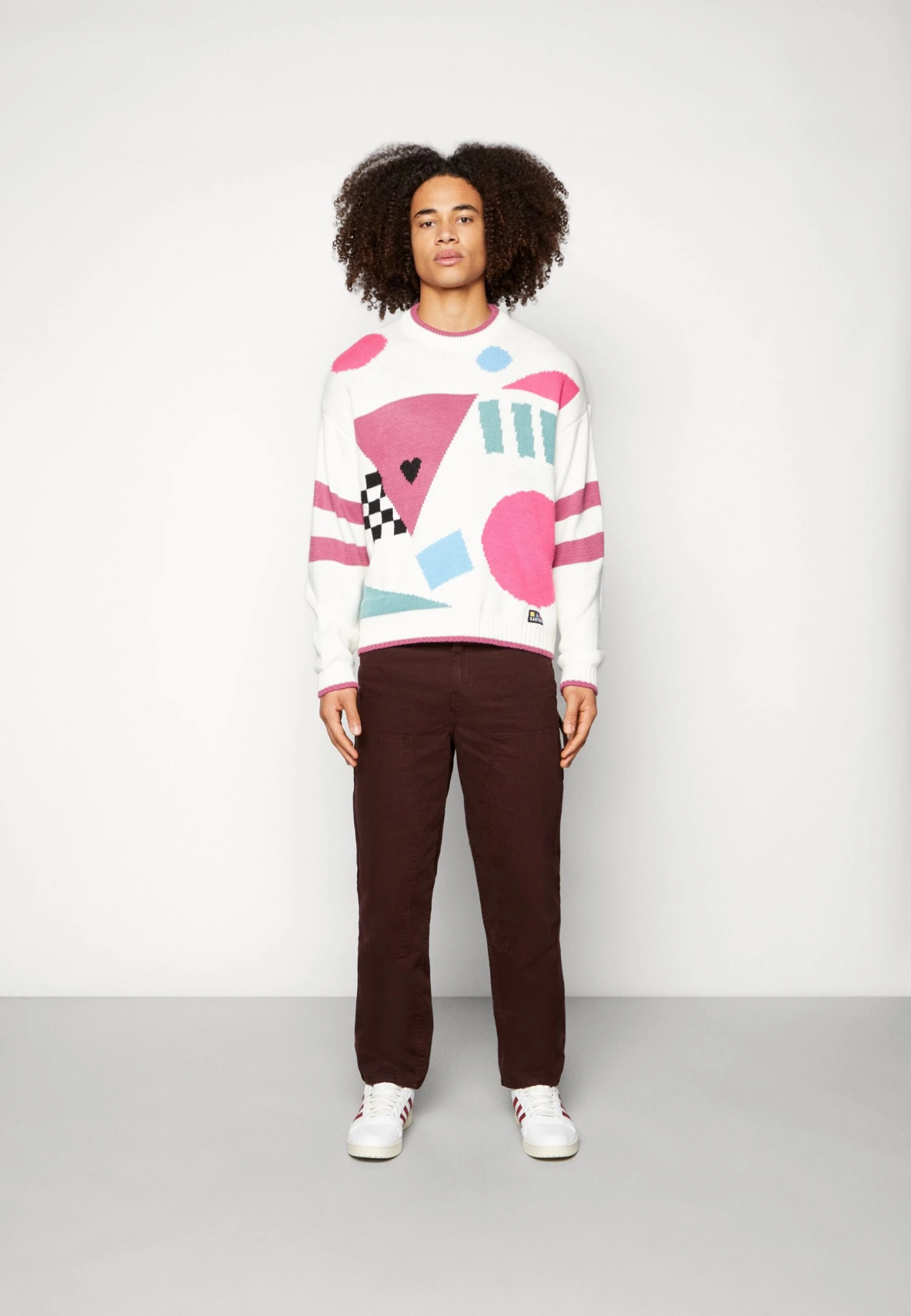 YOURTURN Workwear Unisex - Relaxed Fit Jeans - Brown 2 YOURTURN Workwear Unisex - Relaxed Fit Jeans - Brown - Afbeelding 2