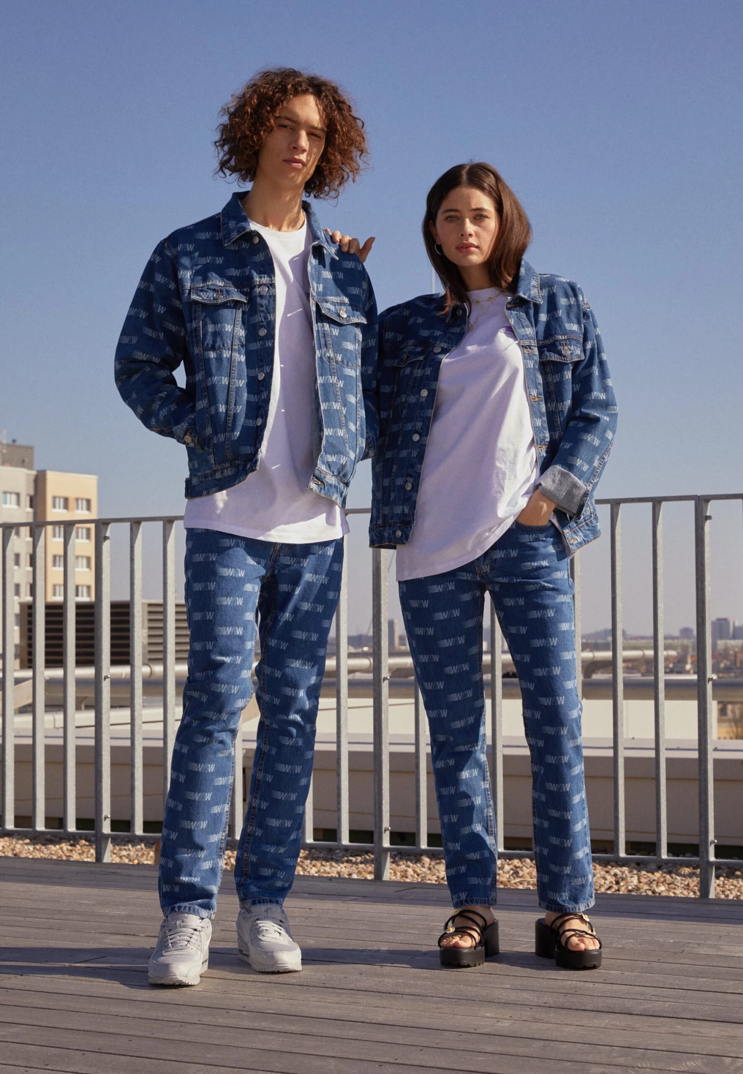 YOURTURN Wincent Weiss Unisex - Spijkerjas - Blue Denim 1 YOURTURN Wincent Weiss Unisex - Spijkerjas - Blue Denim