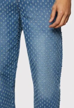 Phluid Project X Yourturn - Heavily Distressed - Relaxed Fit Jeans - Blue Denim -YOURTURN Verkoopwinkel a0070dfe3b3040e2bbfb1907bb222cd6