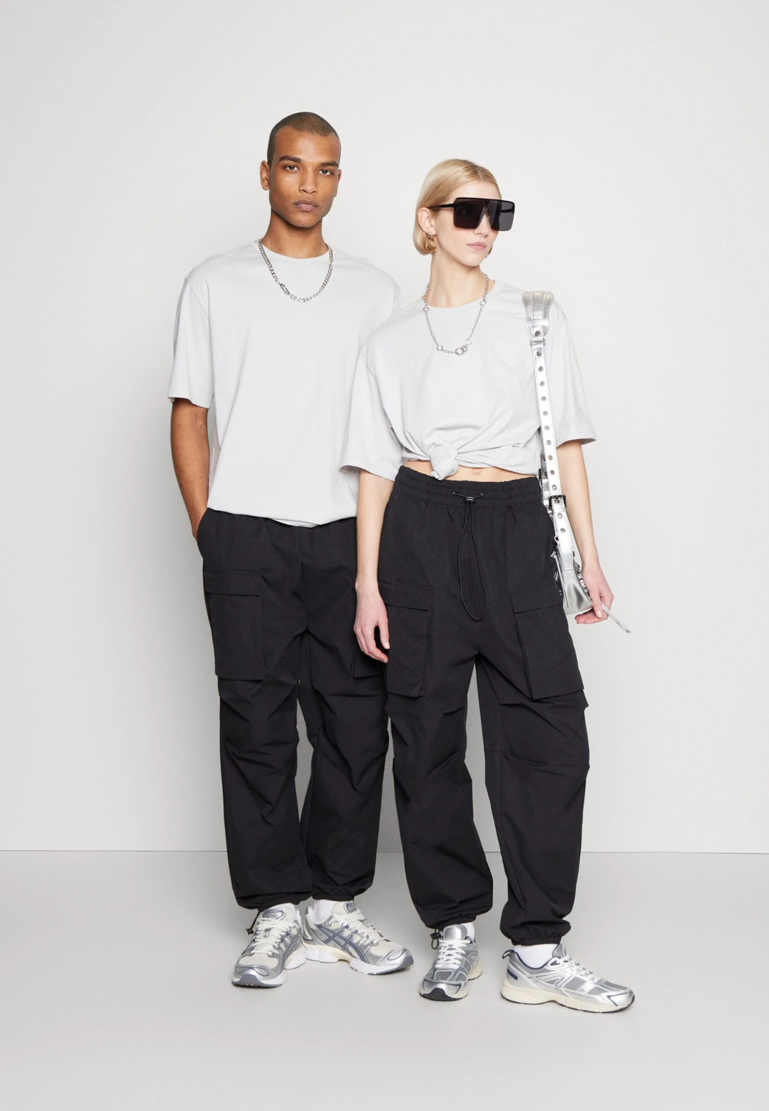 YOURTURN 3Pack Unisex - T-Shirt Basic - Light Blue/Grey/Pink 1 YOURTURN 3Pack Unisex - T-Shirt Basic - Light Blue/Grey/Pink