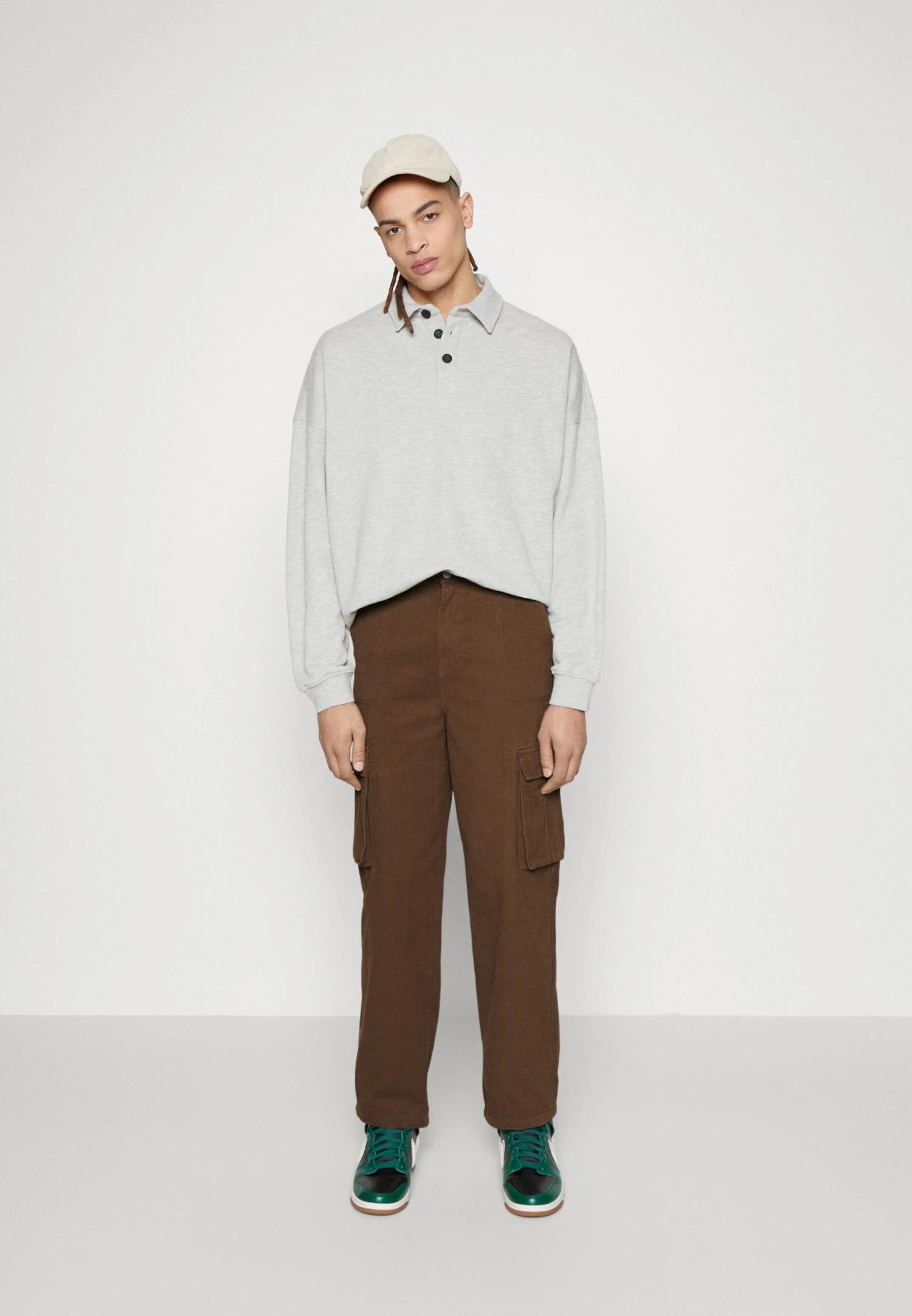 YOURTURN Unisex - Cargobroek - Brown 2 YOURTURN Unisex - Cargobroek - Brown - Afbeelding 2