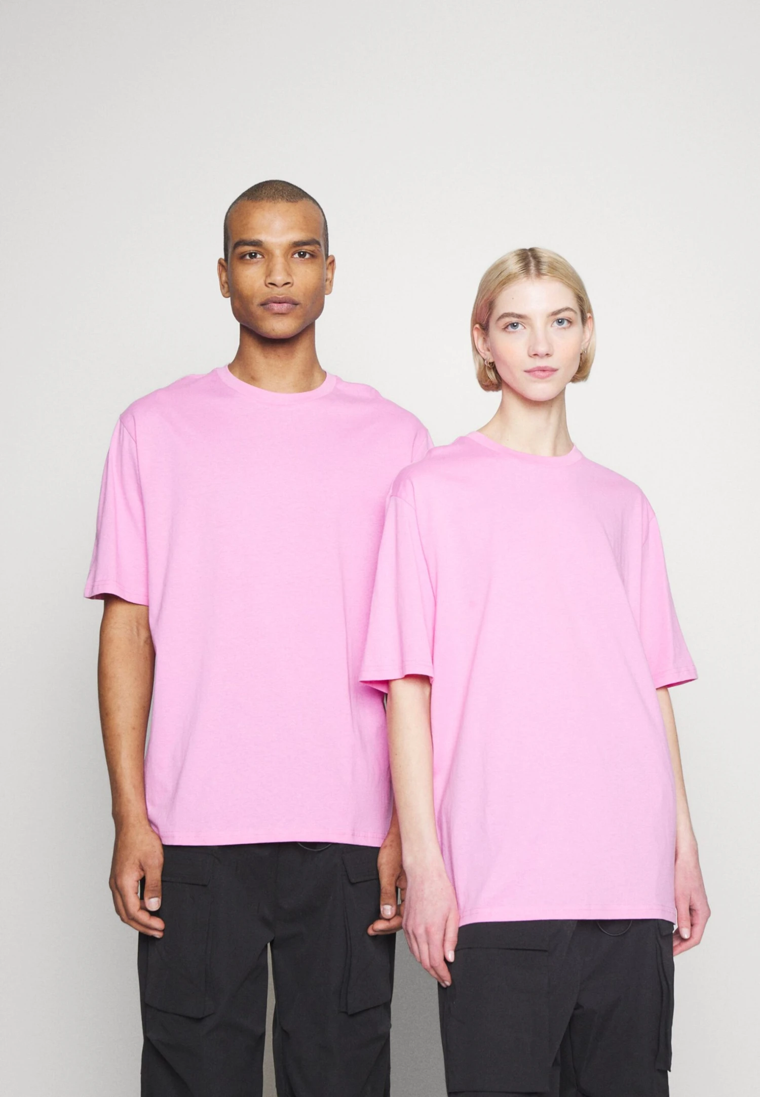 YOURTURN 3Pack Unisex - T-Shirt Basic - Light Blue/Grey/Pink 3 YOURTURN 3Pack Unisex - T-Shirt Basic - Light Blue/Grey/Pink - Afbeelding 3