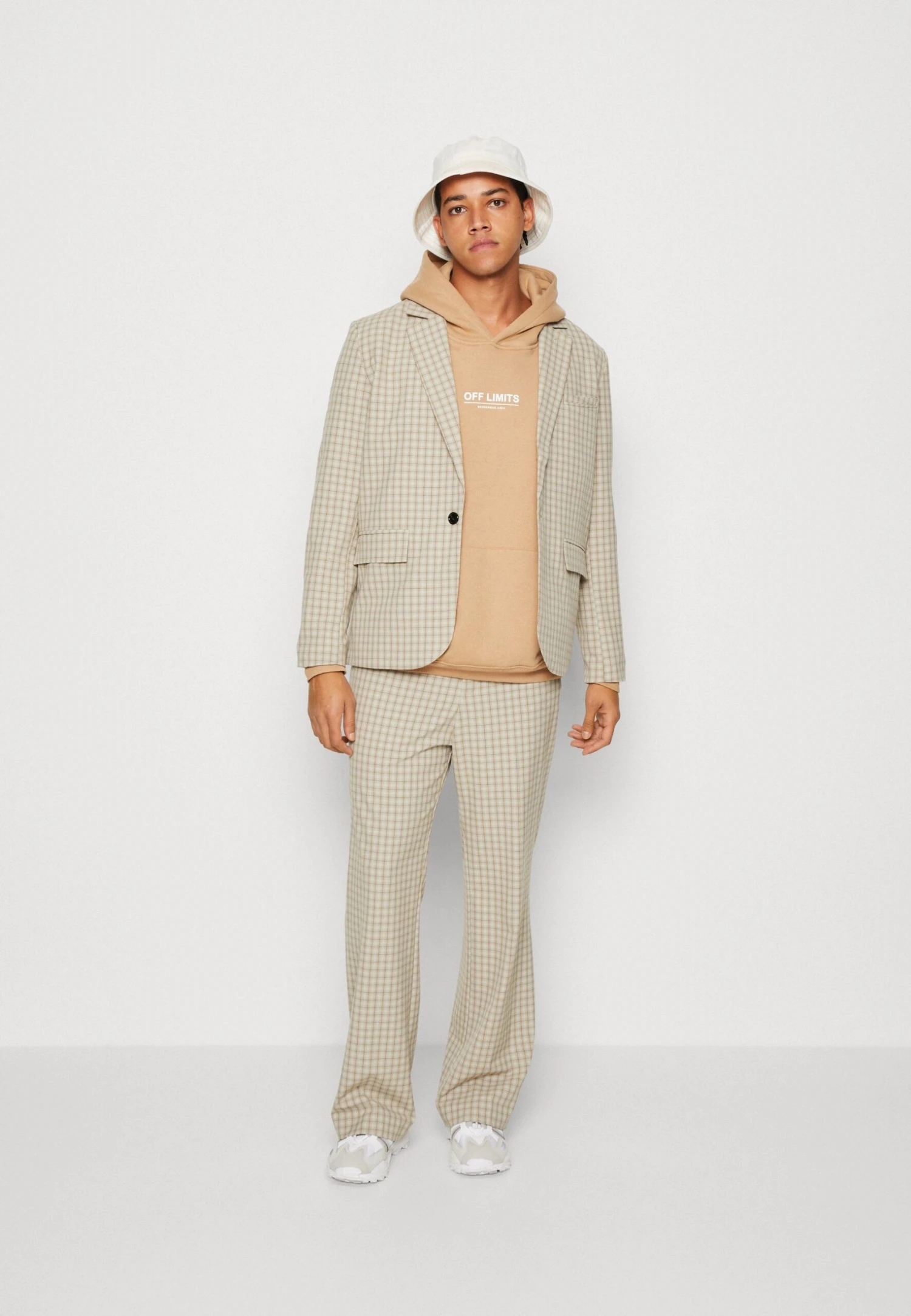 YOURTURN Unisex - Hoodie - Tan 2 YOURTURN Unisex - Hoodie - Tan - Afbeelding 2