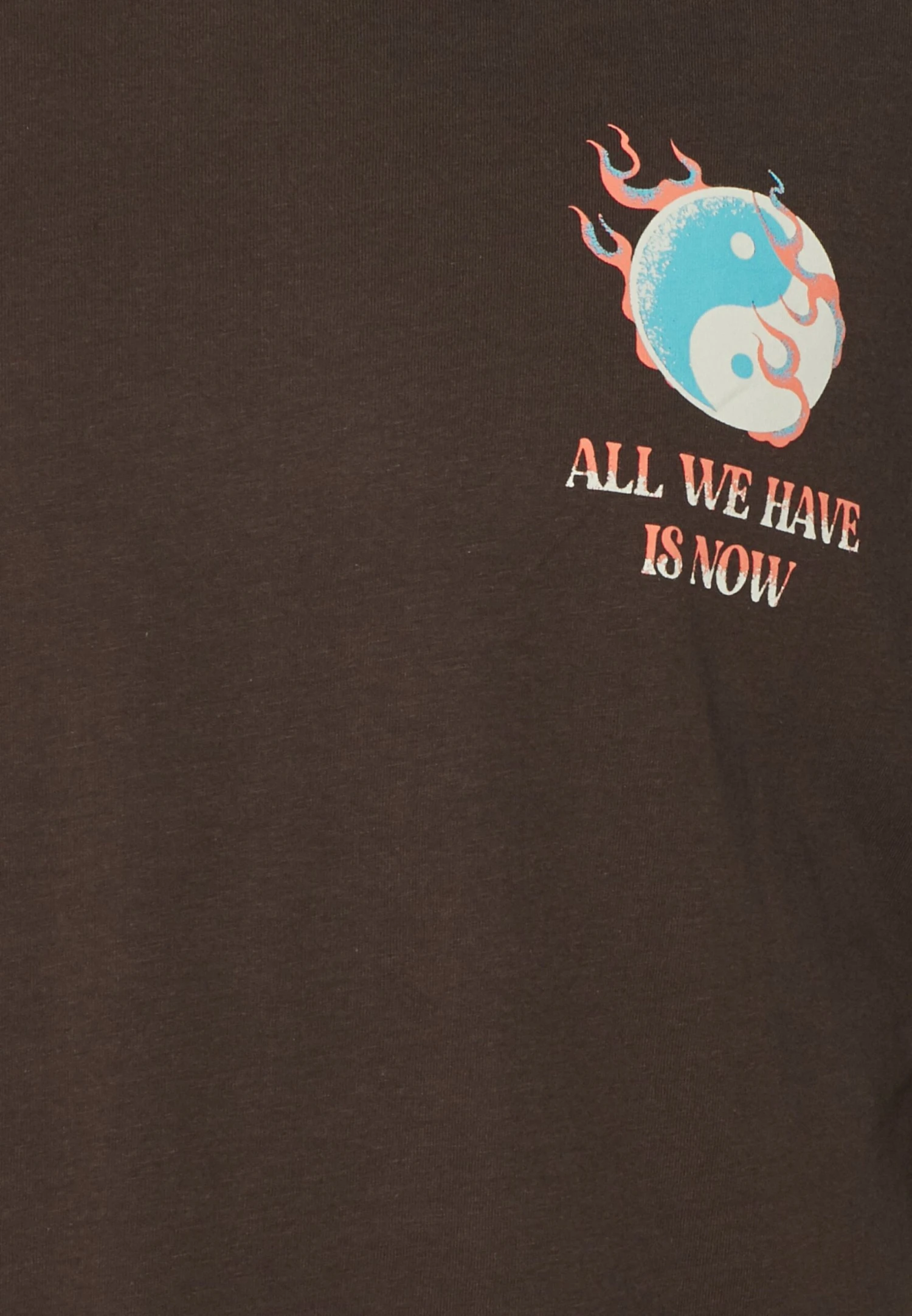 YOURTURN Graphic Tee Unisex - T-Shirt Print - Brown 3 YOURTURN Graphic Tee Unisex - T-Shirt Print - Brown - Afbeelding 3