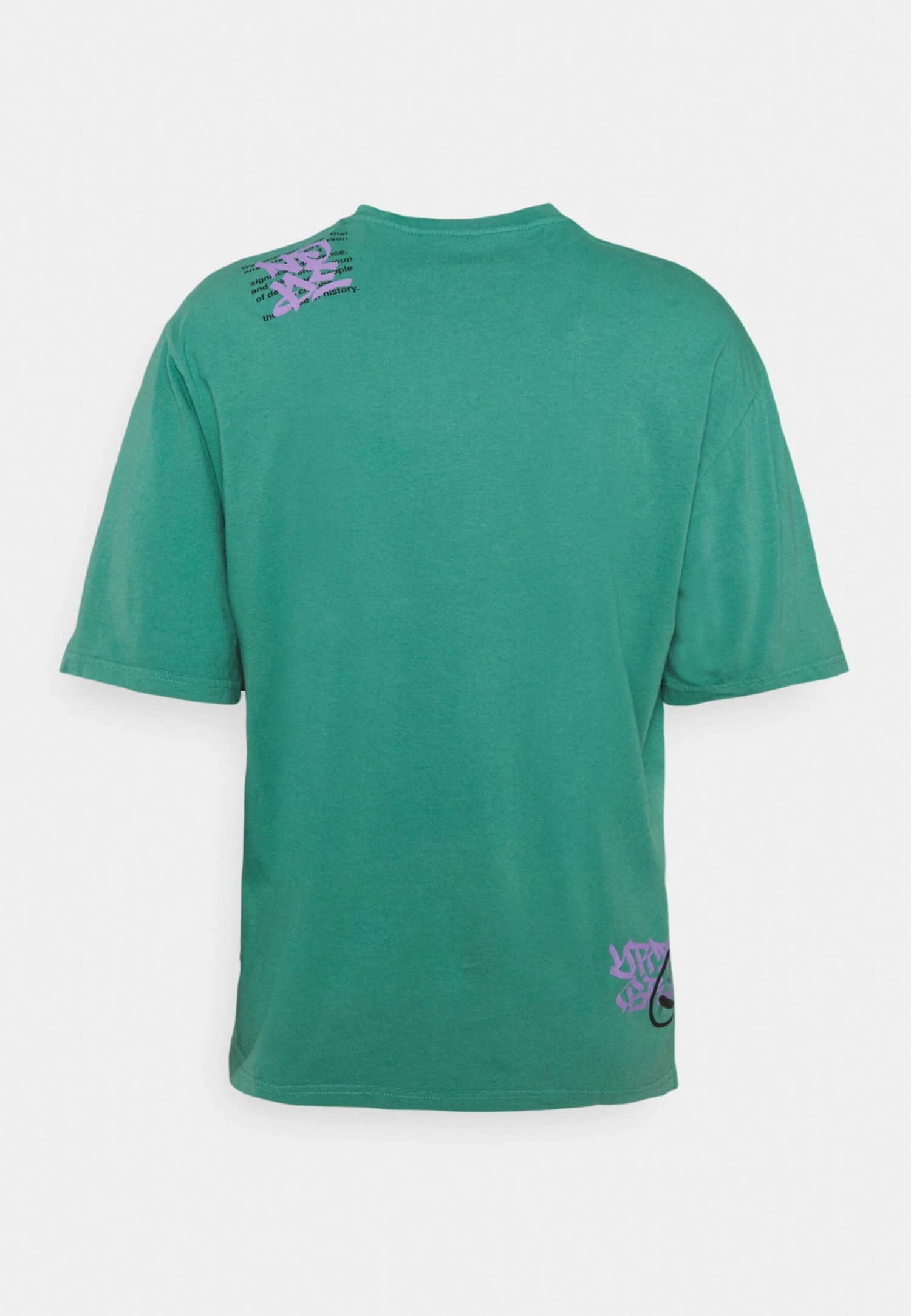 YOURTURN Print Wash Unisex - T-Shirt Print - Green 2 YOURTURN Print Wash Unisex - T-Shirt Print - Green - Afbeelding 2