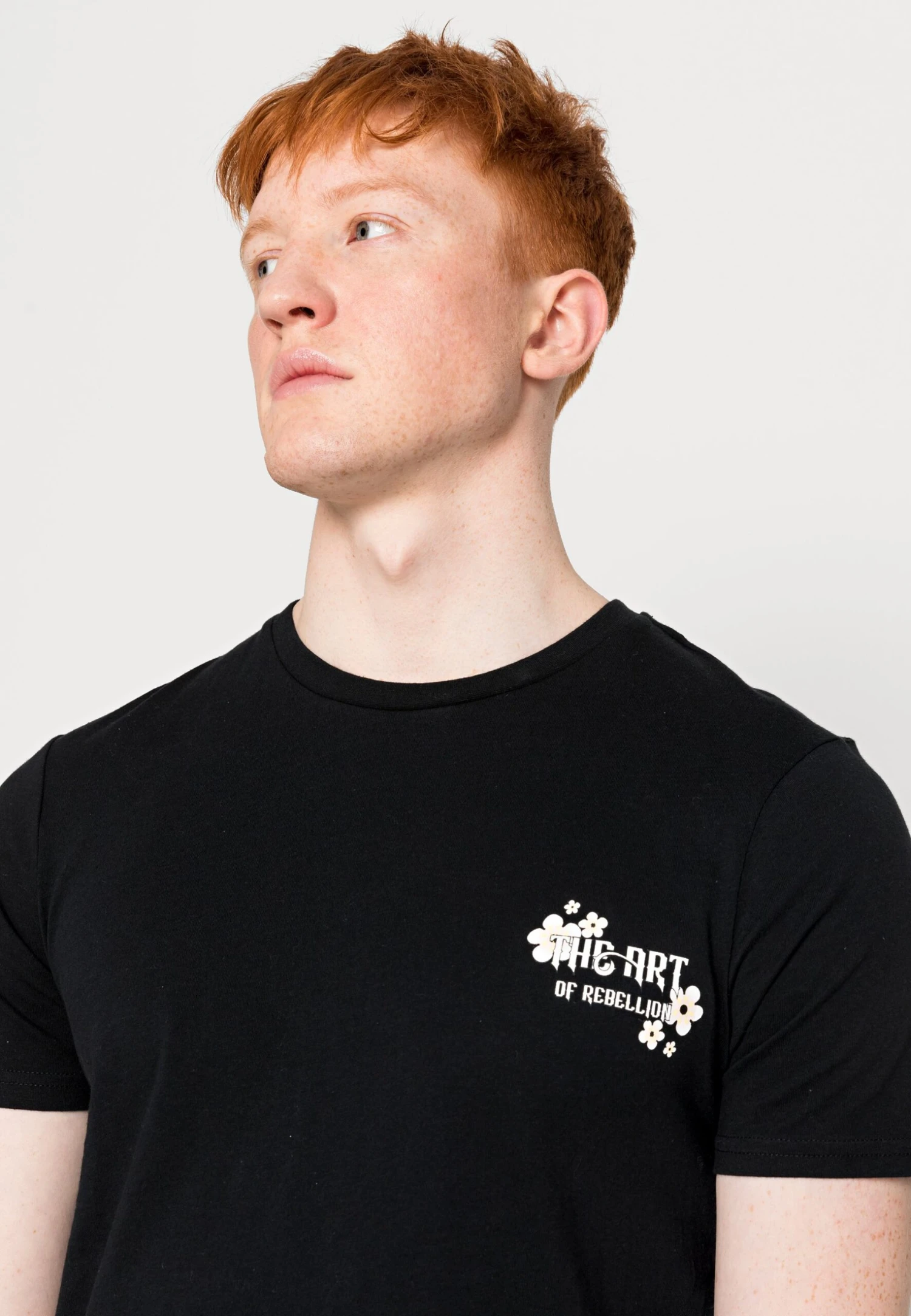 YOURTURN Dragon Tiger Tee - T-Shirt Print - Black 5 YOURTURN Dragon Tiger Tee - T-Shirt Print - Black - Afbeelding 5