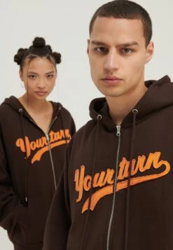 YOURTURN Unisex - Sweater Met Rits - Dark Brown 9 YOURTURN Unisex - Sweater Met Rits - Dark Brown -YOURTURN Verkoopwinkel aca6093816a1461ab9b0c0a451d461c7