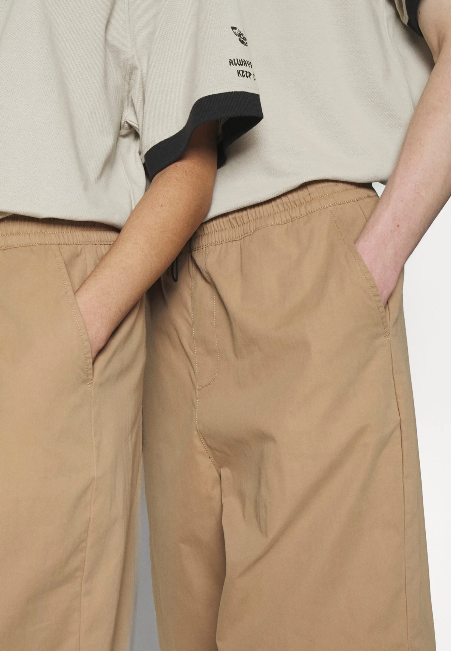 YOURTURN Genderless Parachute - Shorts - Brown 7 YOURTURN Genderless Parachute - Shorts - Brown - Afbeelding 7