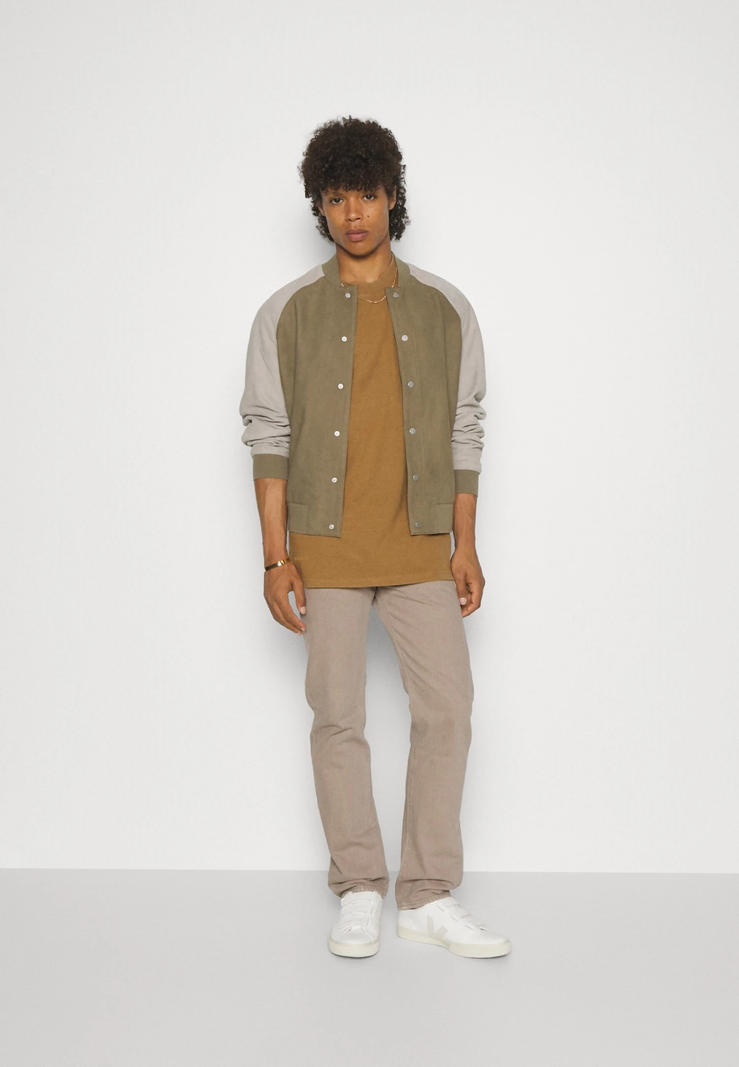 YOURTURN Unisex - T-Shirt Basic - Beige 2 YOURTURN Unisex - T-Shirt Basic - Beige - Afbeelding 2