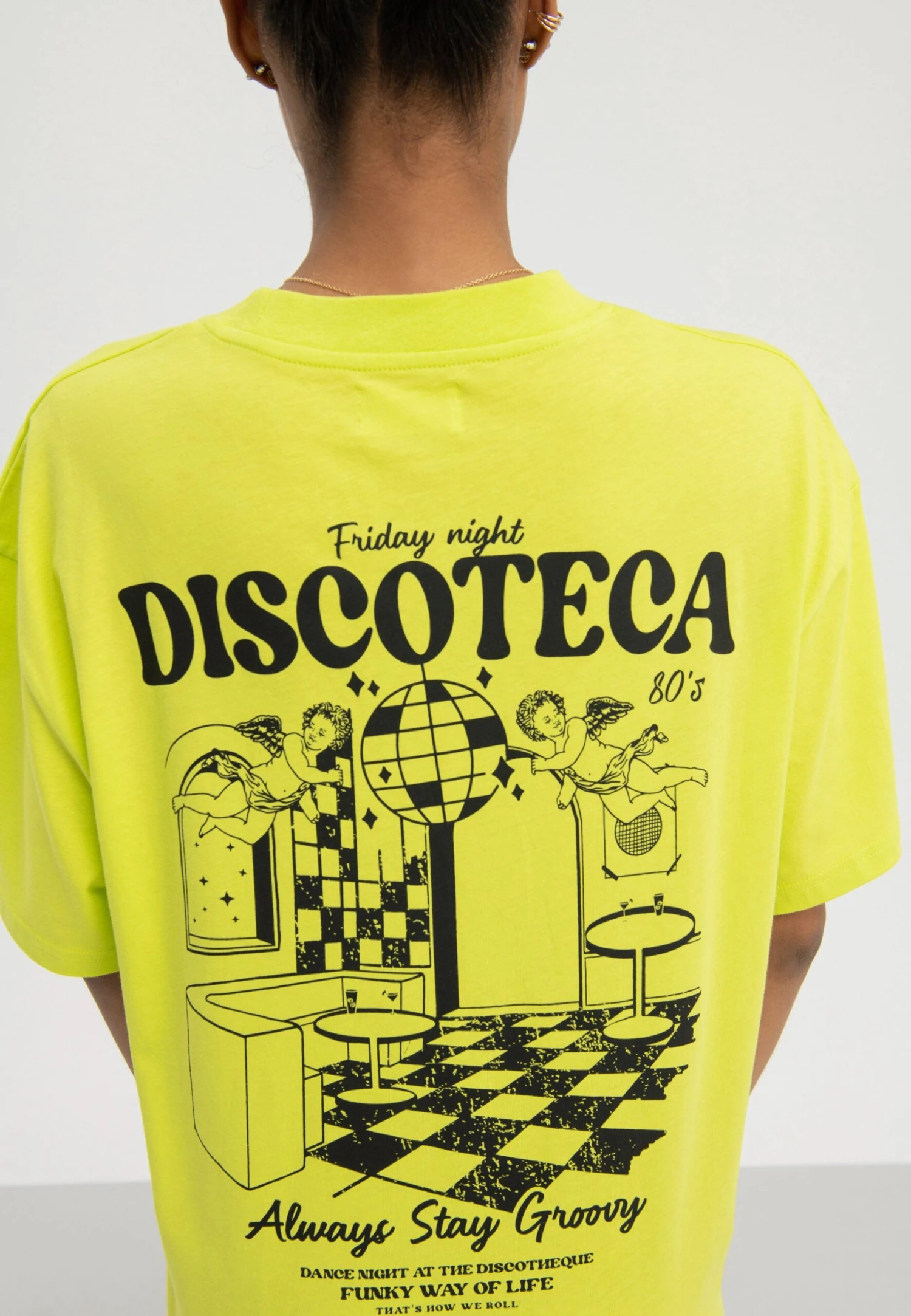 YOURTURN Unisex - T-Shirt Print - Light Green 6 YOURTURN Unisex - T-Shirt Print - Light Green - Afbeelding 6