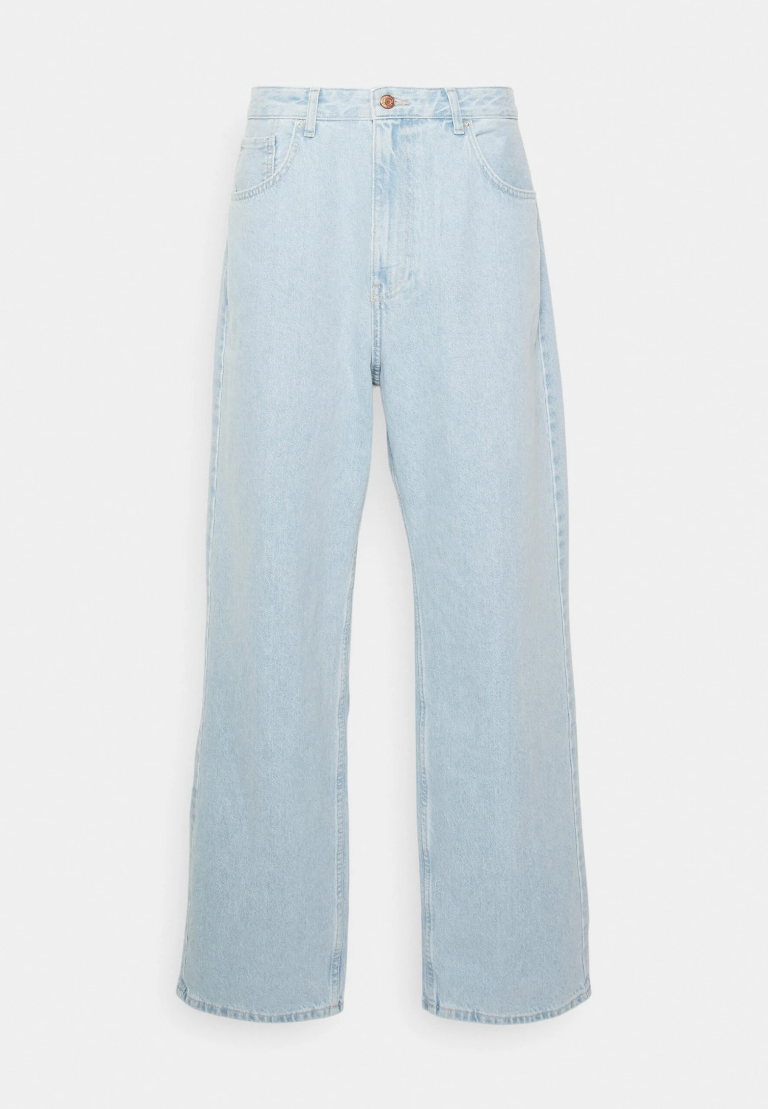 YOURTURN Baggy Jeans Unisex - Relaxed Fit Jeans - Light Blue Denim 4 YOURTURN Baggy Jeans Unisex - Relaxed Fit Jeans - Light Blue Denim - Afbeelding 4