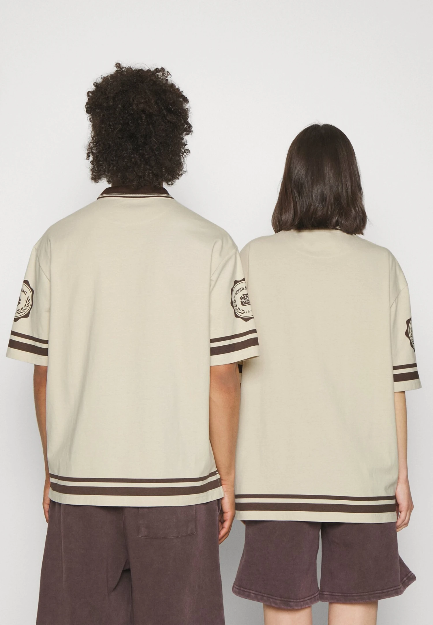 YOURTURN Unisex - Poloshirt - Off-White 3 YOURTURN Unisex - Poloshirt - Off-White - Afbeelding 3