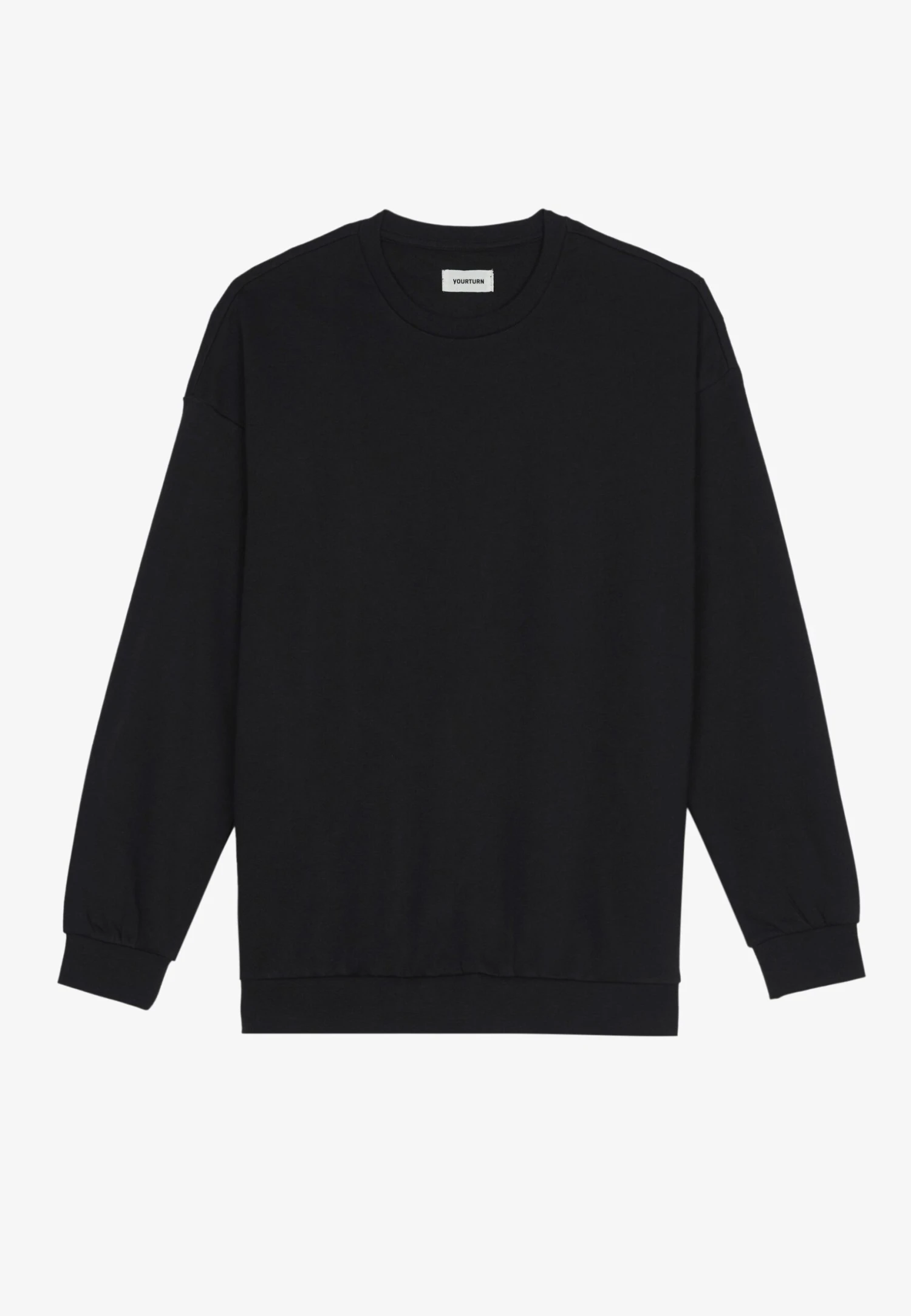 YOURTURN Unisex 2 Pack - Sweater - Black/Mottled Light Grey 7 YOURTURN Unisex 2 Pack - Sweater - Black/Mottled Light Grey - Afbeelding 7