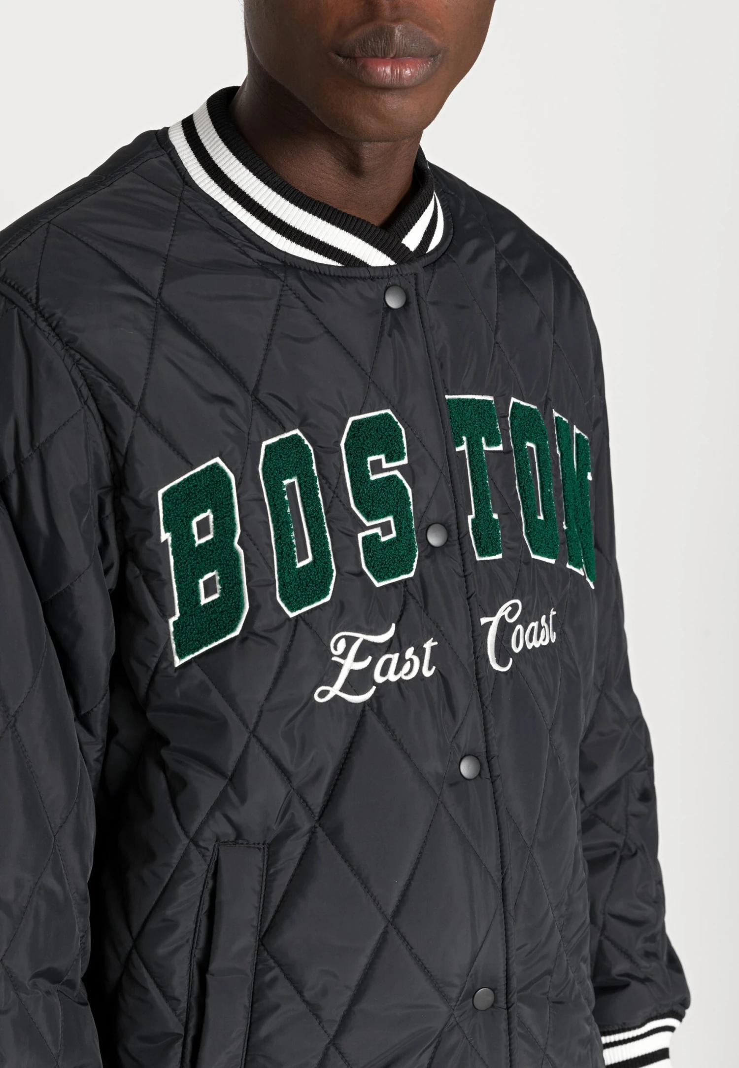 YOURTURN Unisex - Bomberjacks - Black 5 YOURTURN Unisex - Bomberjacks - Black - Afbeelding 5