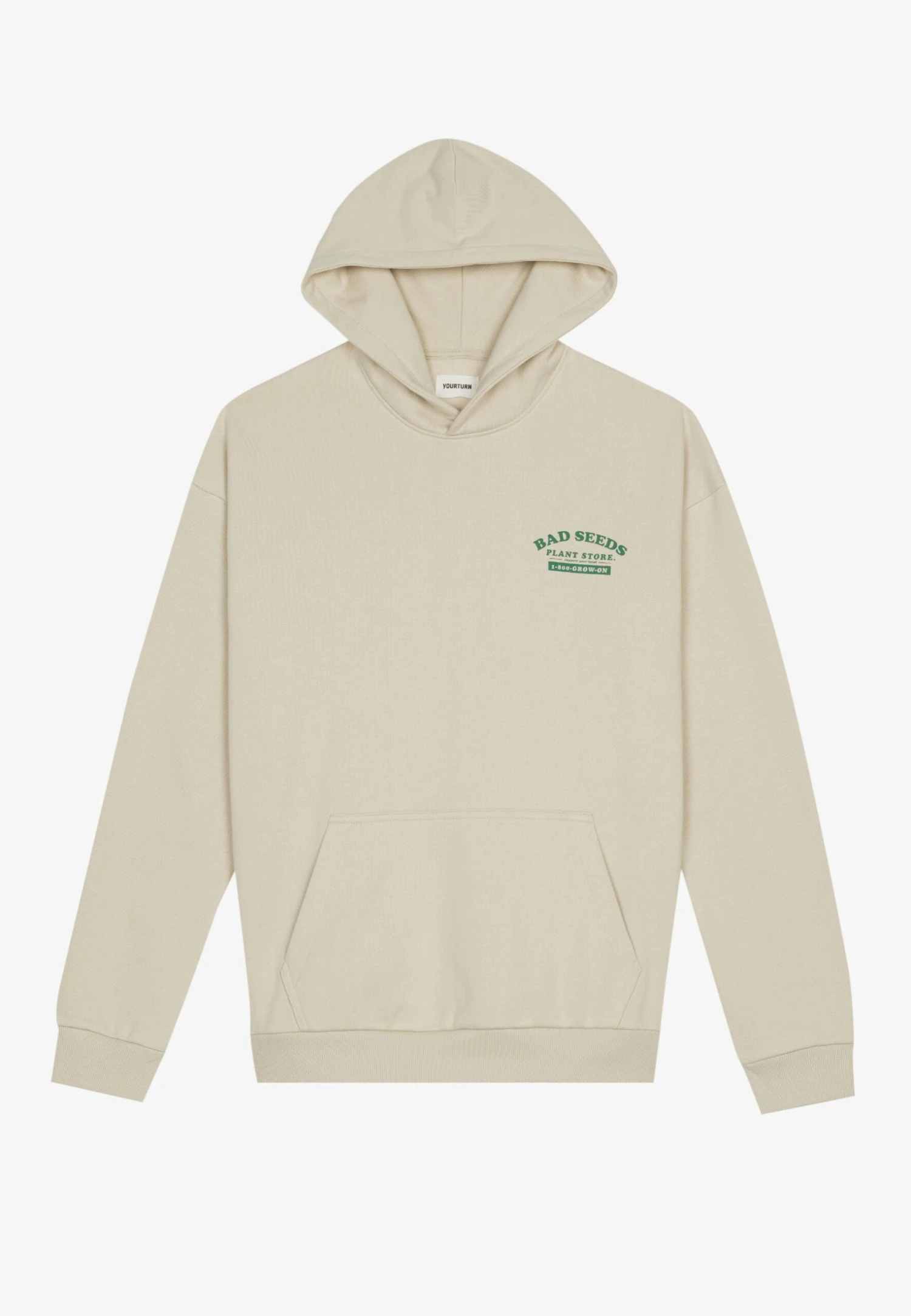 YOURTURN Unisex - Hoodie - Beige 4 YOURTURN Unisex - Hoodie - Beige - Afbeelding 4