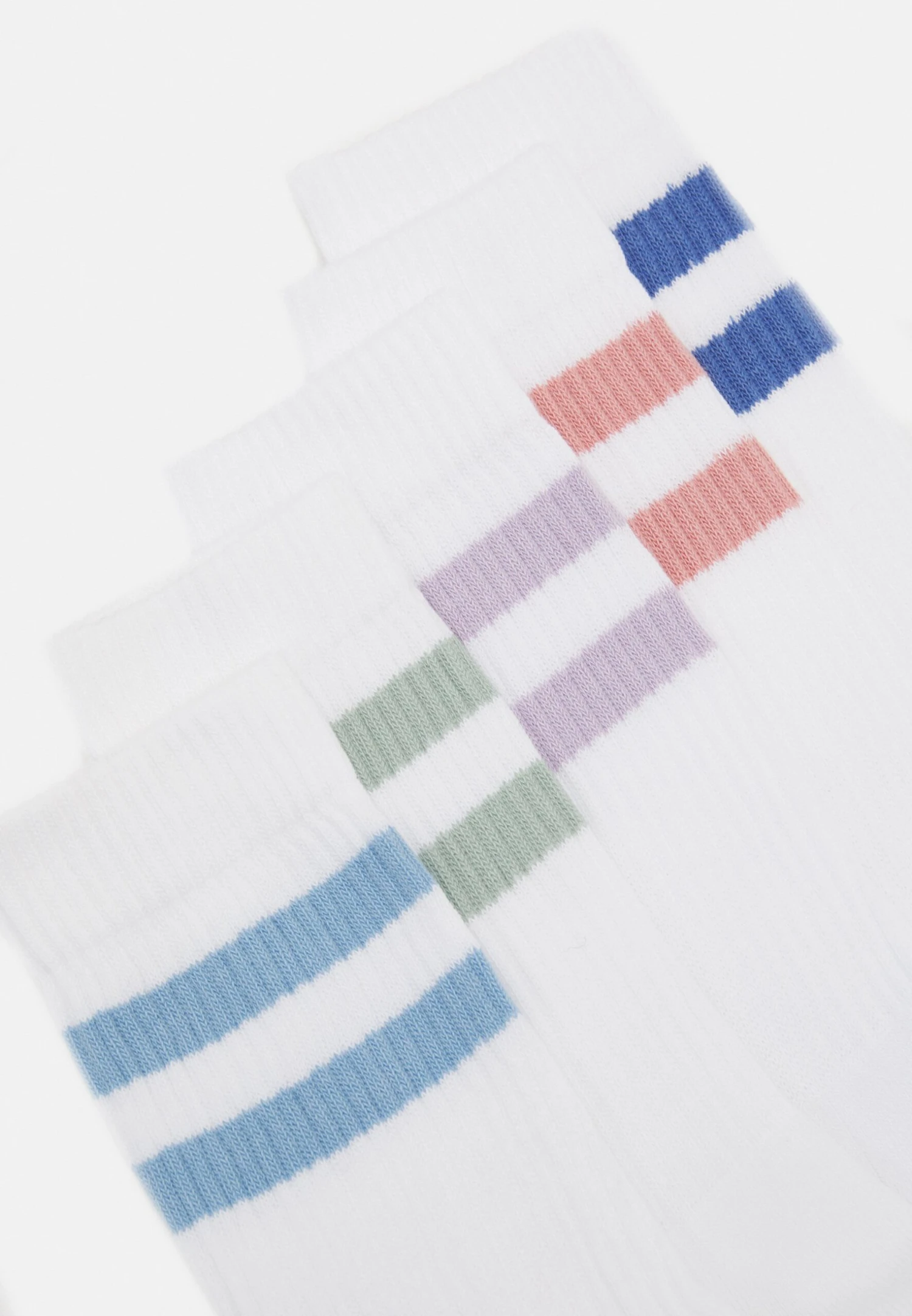 YOURTURN Sokken - White/Multicoloured 2 YOURTURN Sokken - White/Multicoloured - Afbeelding 2