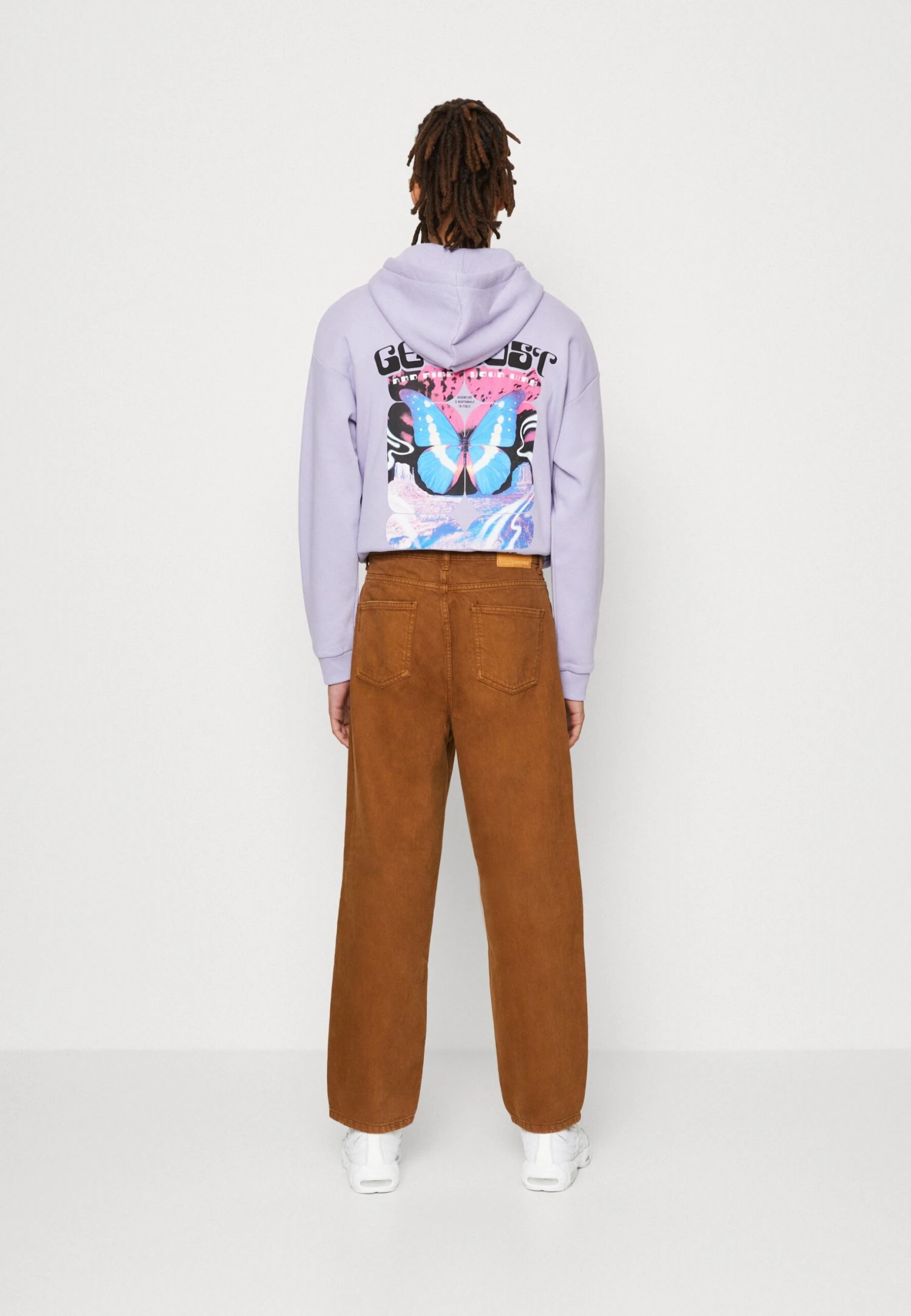 YOURTURN Unisex - Relaxed Fit Jeans - Brown 3 YOURTURN Unisex - Relaxed Fit Jeans - Brown - Afbeelding 3