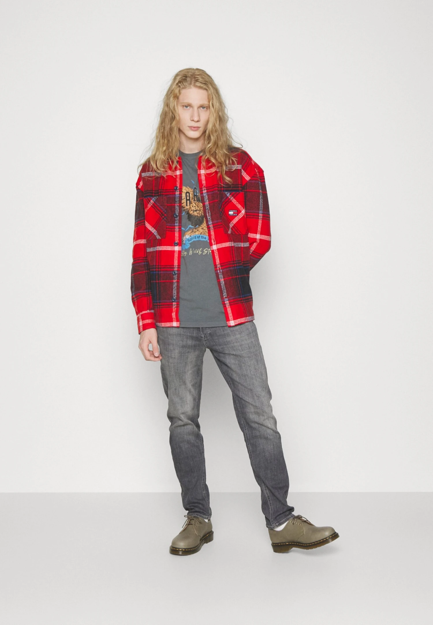 YOURTURN Unisex - T-Shirt Print - Mottled Black 2 YOURTURN Unisex - T-Shirt Print - Mottled Black - Afbeelding 2