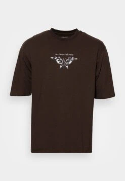 YOURTURN Unisex - T-Shirt Print -Dark Brown 8 YOURTURN Unisex - T-Shirt Print -Dark Brown -YOURTURN Verkoopwinkel ca18b6151bd04a5da1b9ef06da836250
