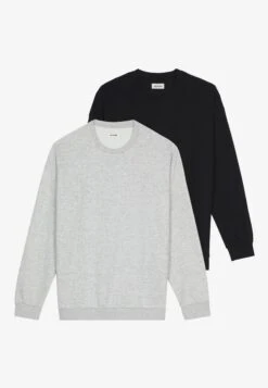 YOURTURN Unisex 2 Pack - Sweater - Black/Mottled Light Grey 10 YOURTURN Unisex 2 Pack - Sweater - Black/Mottled Light Grey -YOURTURN Verkoopwinkel ca48994b3c274aa685423dccdbfee630