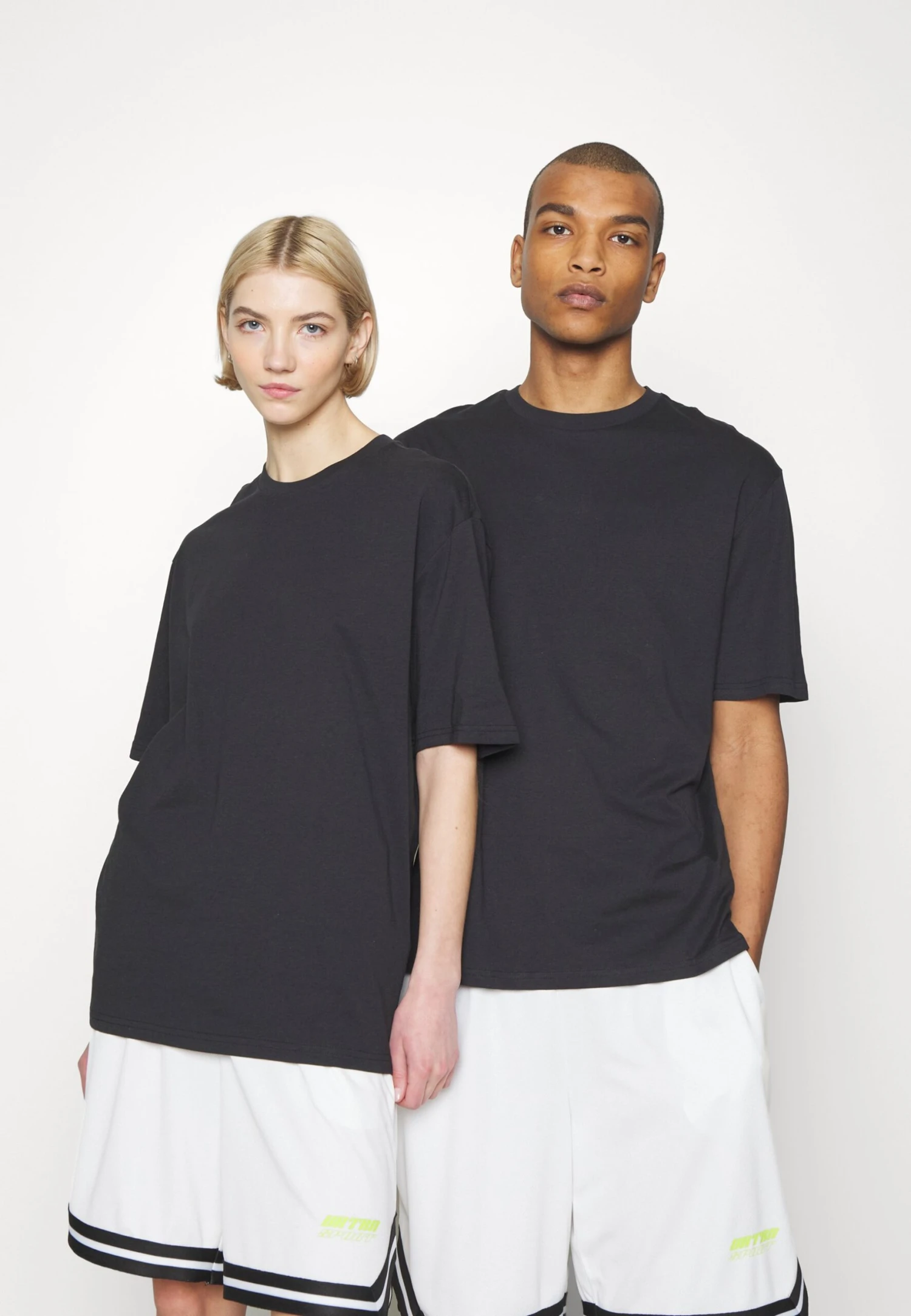 YOURTURN 3Pack Unisex - T-Shirt Basic - White/Mint/Black 2 YOURTURN 3Pack Unisex - T-Shirt Basic - White/Mint/Black - Afbeelding 2