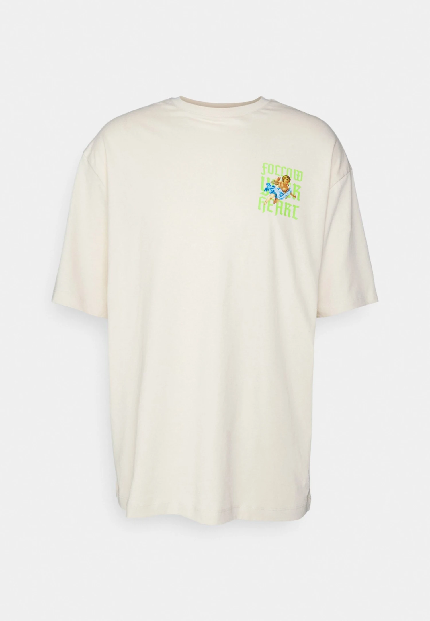 YOURTURN Unisex - T-Shirt Print - Beige 5 YOURTURN Unisex - T-Shirt Print - Beige - Afbeelding 5