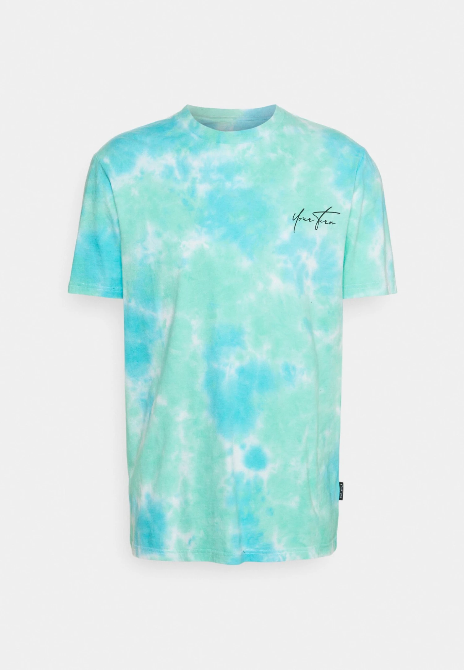 YOURTURN Unisex - T-Shirt Print - Blue/Green 1 YOURTURN Unisex - T-Shirt Print - Blue/Green