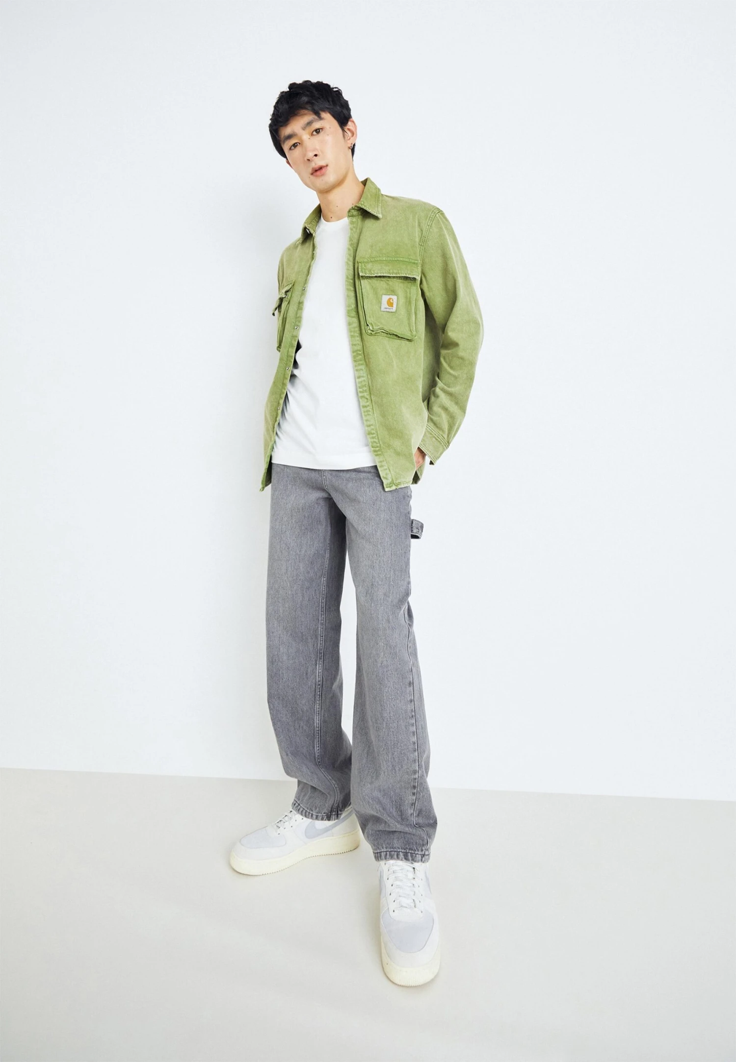 YOURTURN Unisex - Relaxed Fit Jeans - Grey 2 YOURTURN Unisex - Relaxed Fit Jeans - Grey - Afbeelding 2