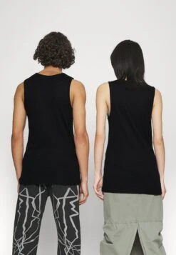 YOURTURN Slim Fit Ribbed Tank Unisex 2 Pack- Top - White/Black -YOURTURN Verkoopwinkel dfeafa1dd2324b0e8db4b257d6e0f272