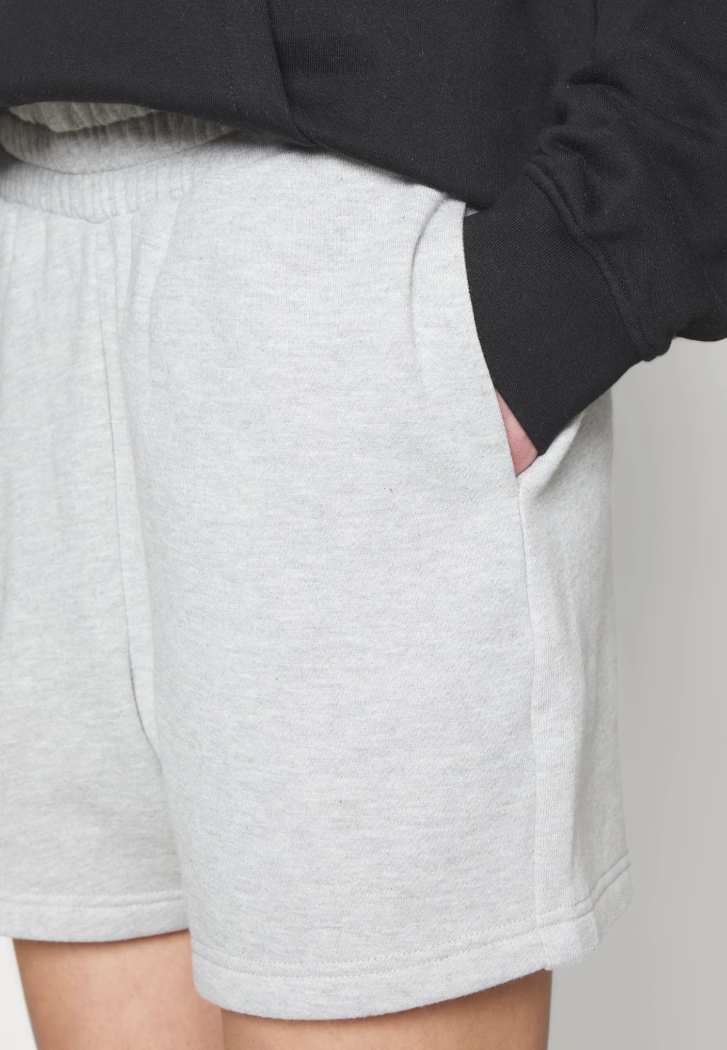 YOURTURN Unisex- Shorts - Light Grey 7 YOURTURN Unisex- Shorts - Light Grey - Afbeelding 7