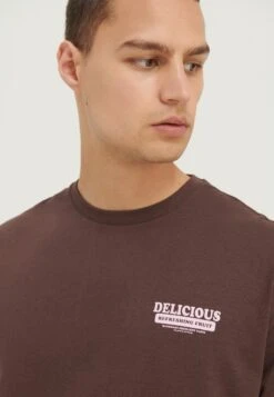 YOURTURN Unisex - T-Shirt Print - Brown 9 YOURTURN Unisex - T-Shirt Print - Brown -YOURTURN Verkoopwinkel e69624d641f14794b4f668b4cc2b8b7b