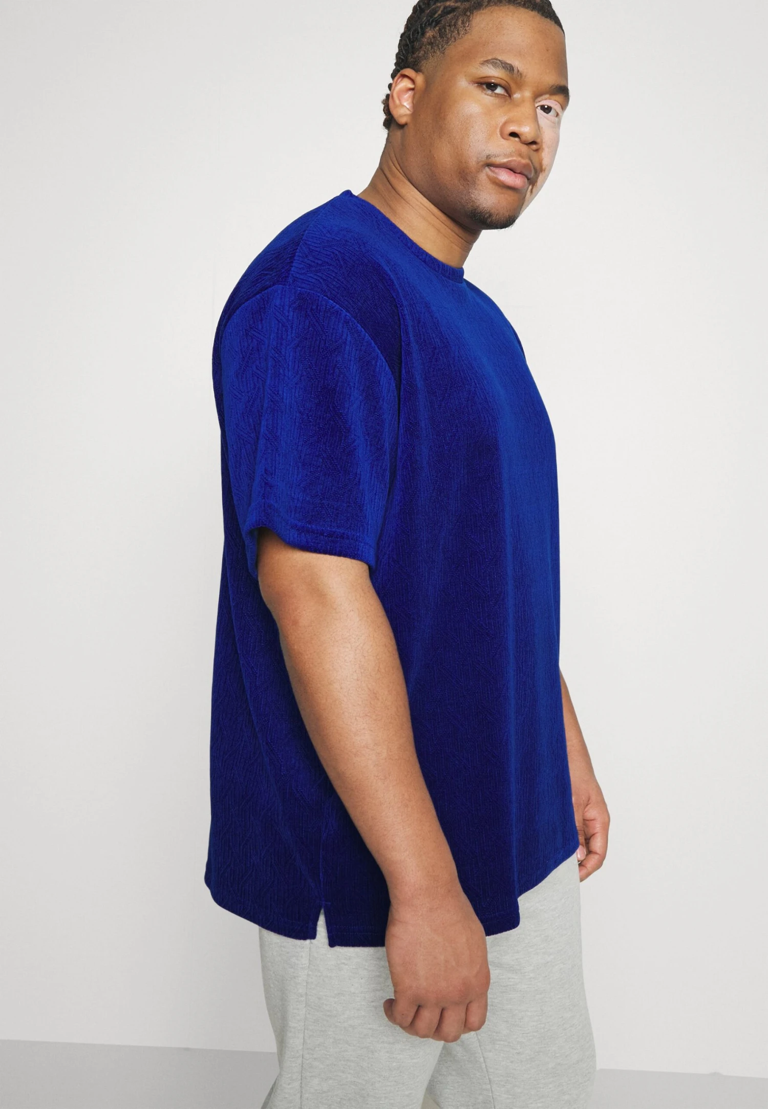 YOURTURN Unisex - T-Shirt Basic - Dark Blue 4 YOURTURN Unisex - T-Shirt Basic - Dark Blue - Afbeelding 4