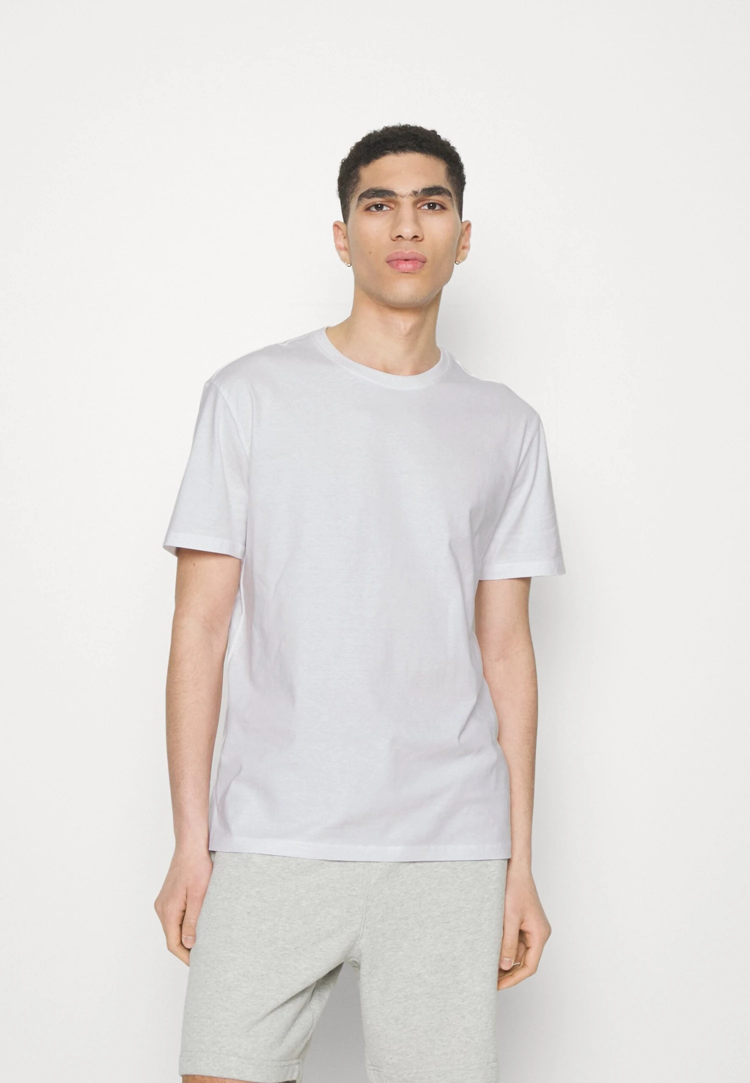 YOURTURN Unisex 5 Pack - T-Shirt Basic - White/Apricot/Light Blue 2 YOURTURN Unisex 5 Pack - T-Shirt Basic - White/Apricot/Light Blue - Afbeelding 2