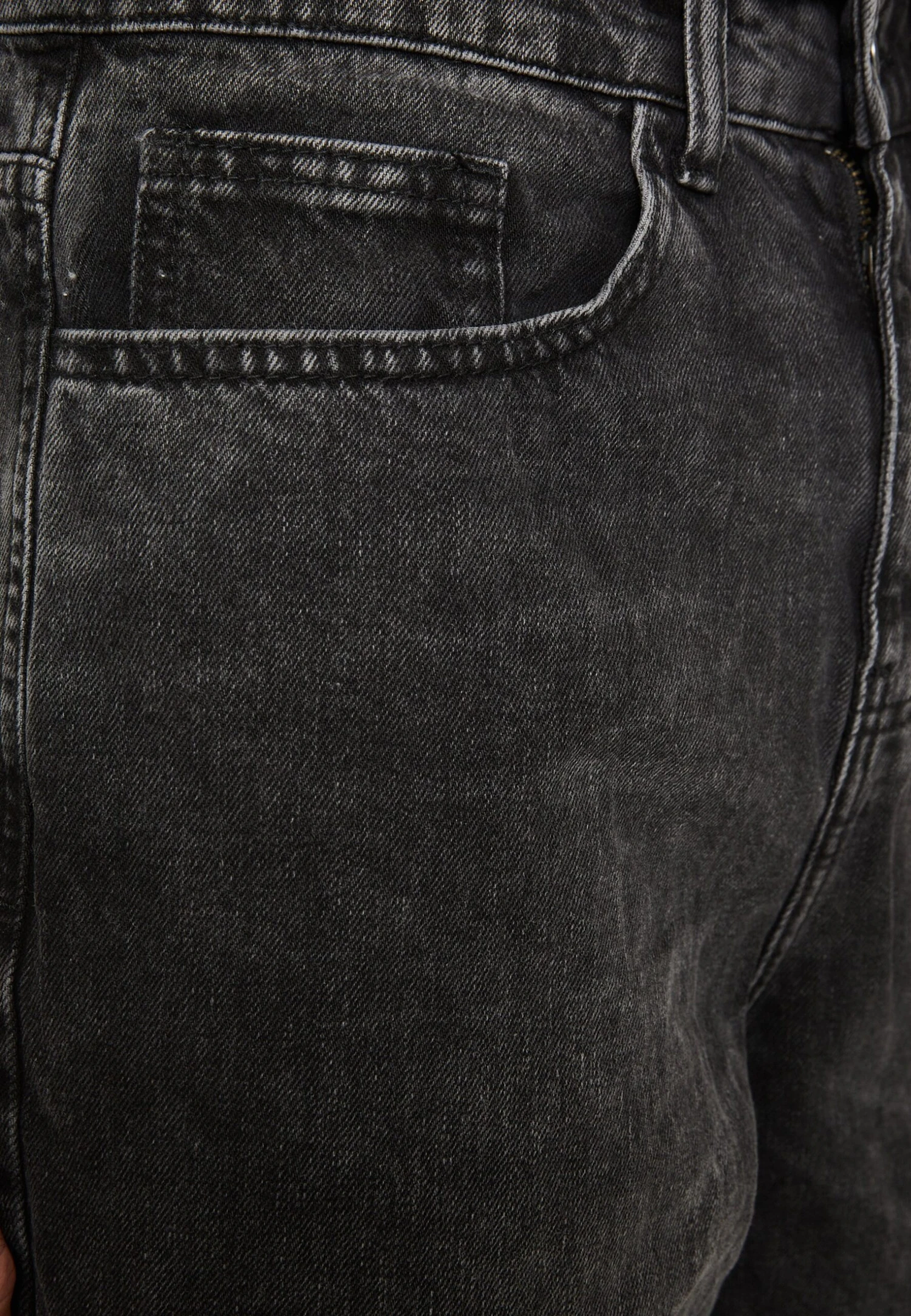 YOURTURN Unisex - Relaxed Fit Jeans - Black 4 YOURTURN Unisex - Relaxed Fit Jeans - Black - Afbeelding 4