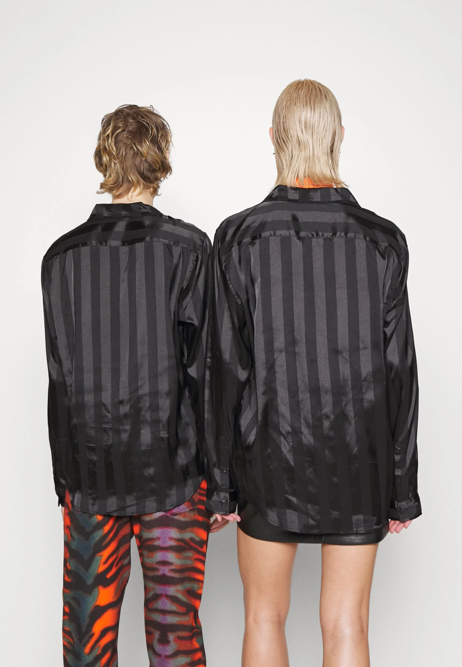 YOURTURN Festive Unisex - Overhemd - Black 3 YOURTURN Festive Unisex - Overhemd - Black - Afbeelding 3