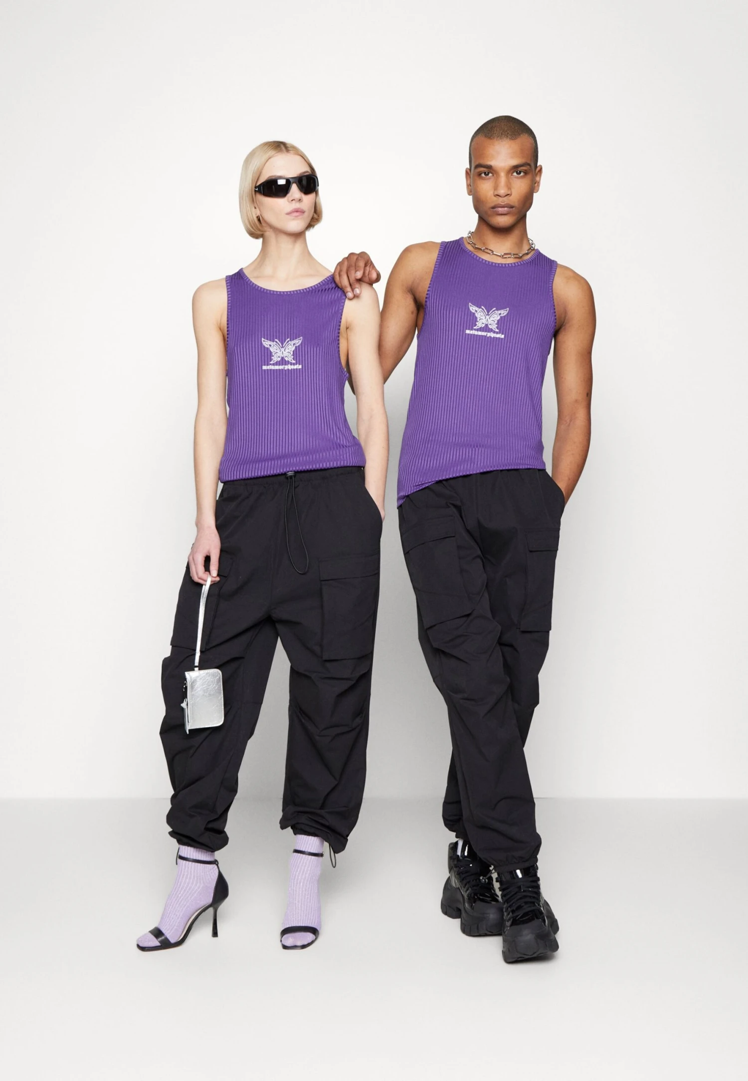 YOURTURN Unisex - Cargobroek - Black 2 YOURTURN Unisex - Cargobroek - Black - Afbeelding 2