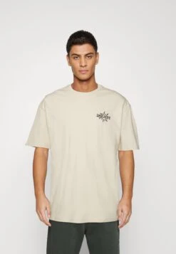 YOURTURN Unisex - T-Shirt Print - Off White