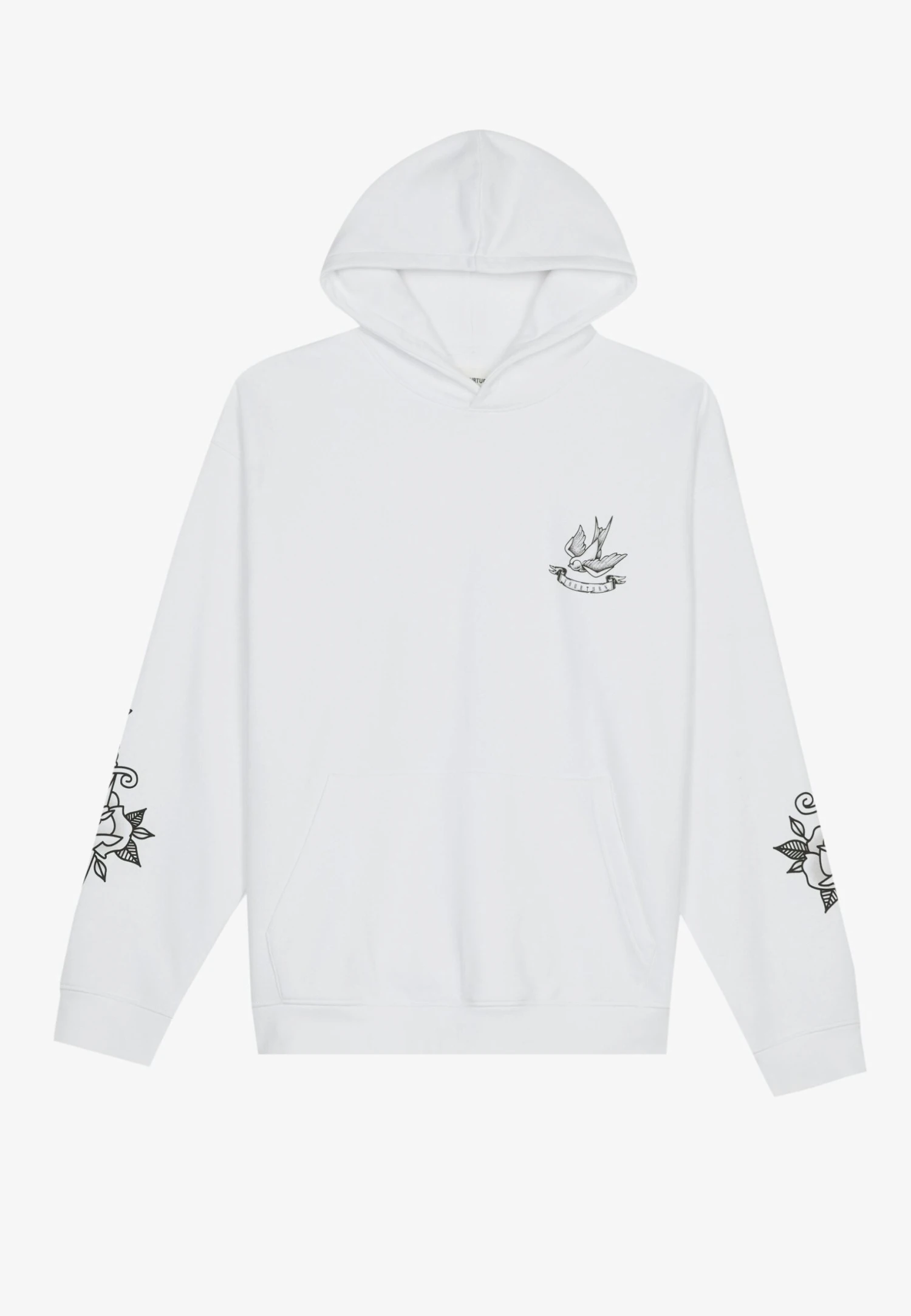 YOURTURN Unisex - Hoodie - White 5 YOURTURN Unisex - Hoodie - White - Afbeelding 5