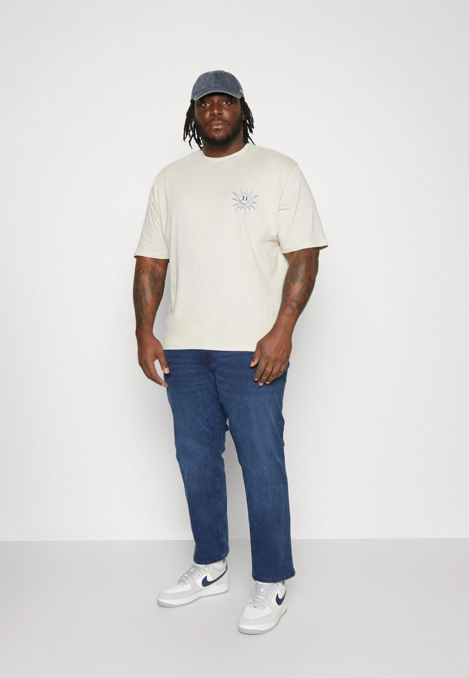 YOURTURN T-Shirt Print - Beige 2 YOURTURN T-Shirt Print - Beige - Afbeelding 2