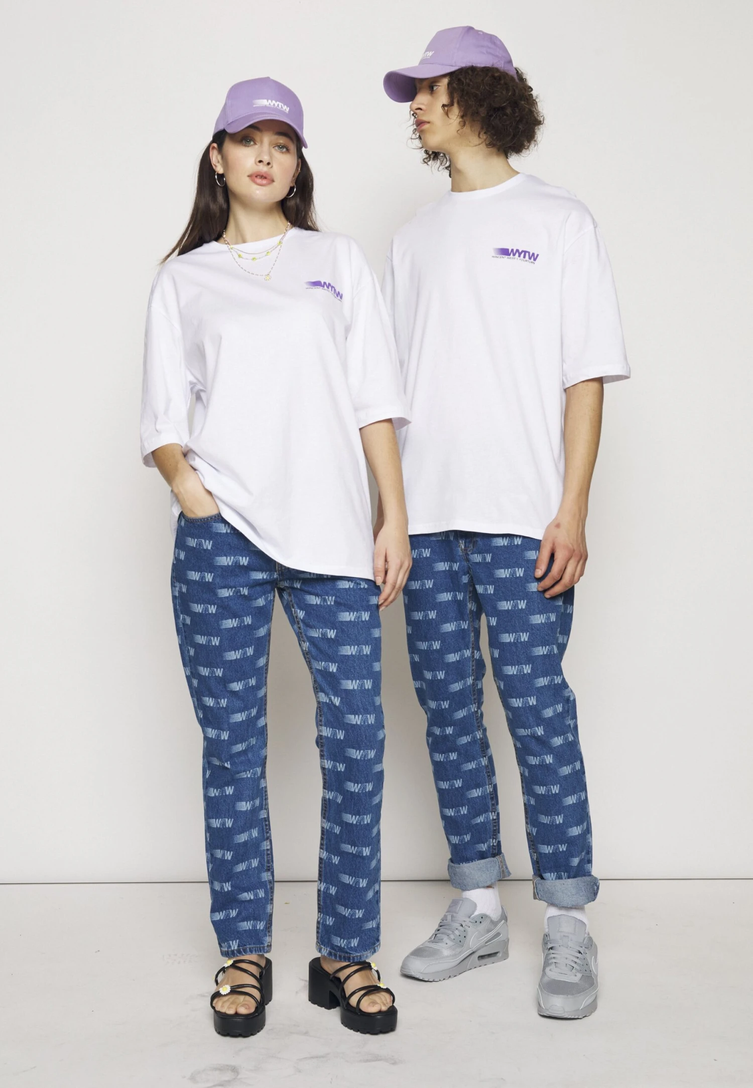 YOURTURN WincentWeiss Unisex - Straight Leg Jeans - Blue Denim 6 YOURTURN WincentWeiss Unisex - Straight Leg Jeans - Blue Denim - Afbeelding 6