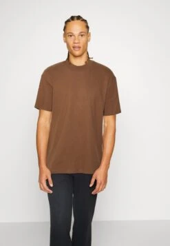 YOURTURN Unisex - T-Shirt Basic - Brown