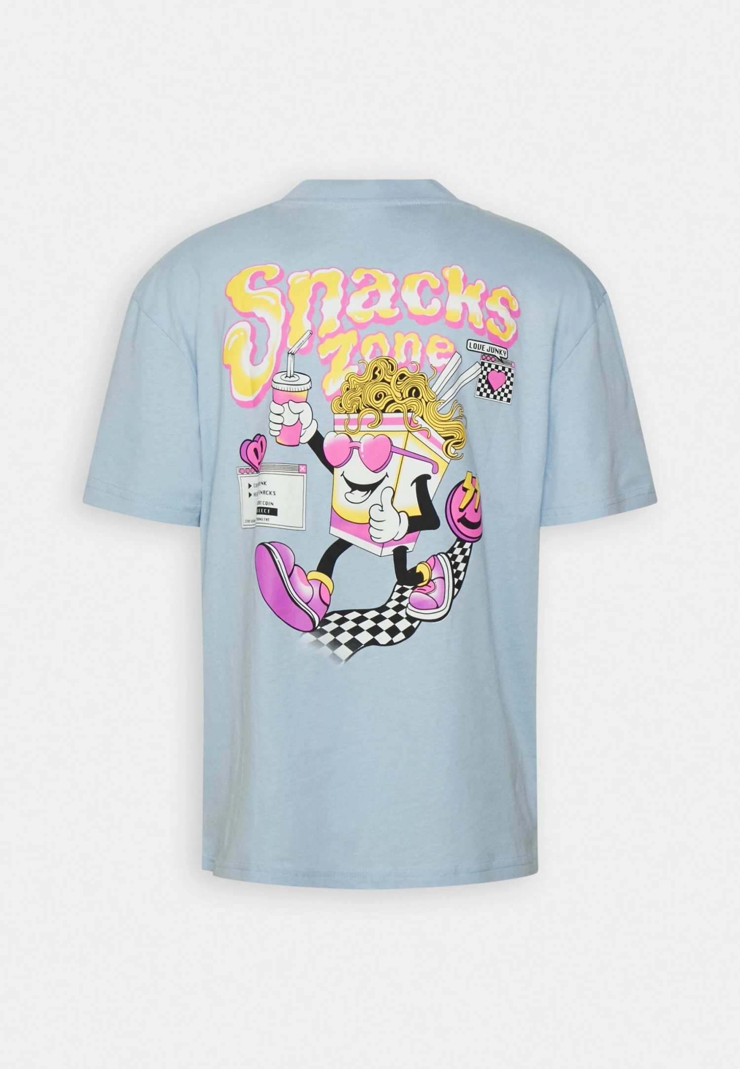 YOURTURN Unisex - T-Shirt Print - Blue 6 YOURTURN Unisex - T-Shirt Print - Blue - Afbeelding 6