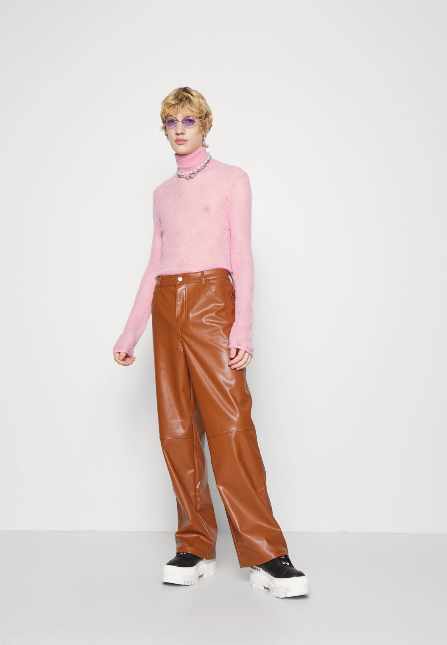 Phluid Project X Yourturn Unisex - Trui - Pink 2 Phluid Project X Yourturn Unisex - Trui - Pink - Afbeelding 2