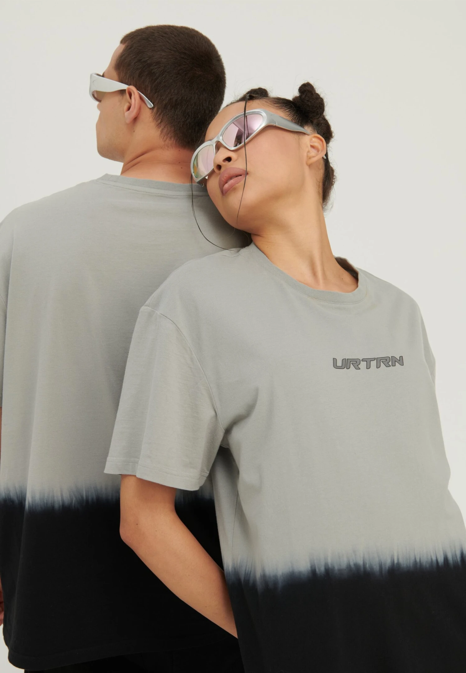 YOURTURN Unisex - T-Shirt Print - Grey 3 YOURTURN Unisex - T-Shirt Print - Grey - Afbeelding 3