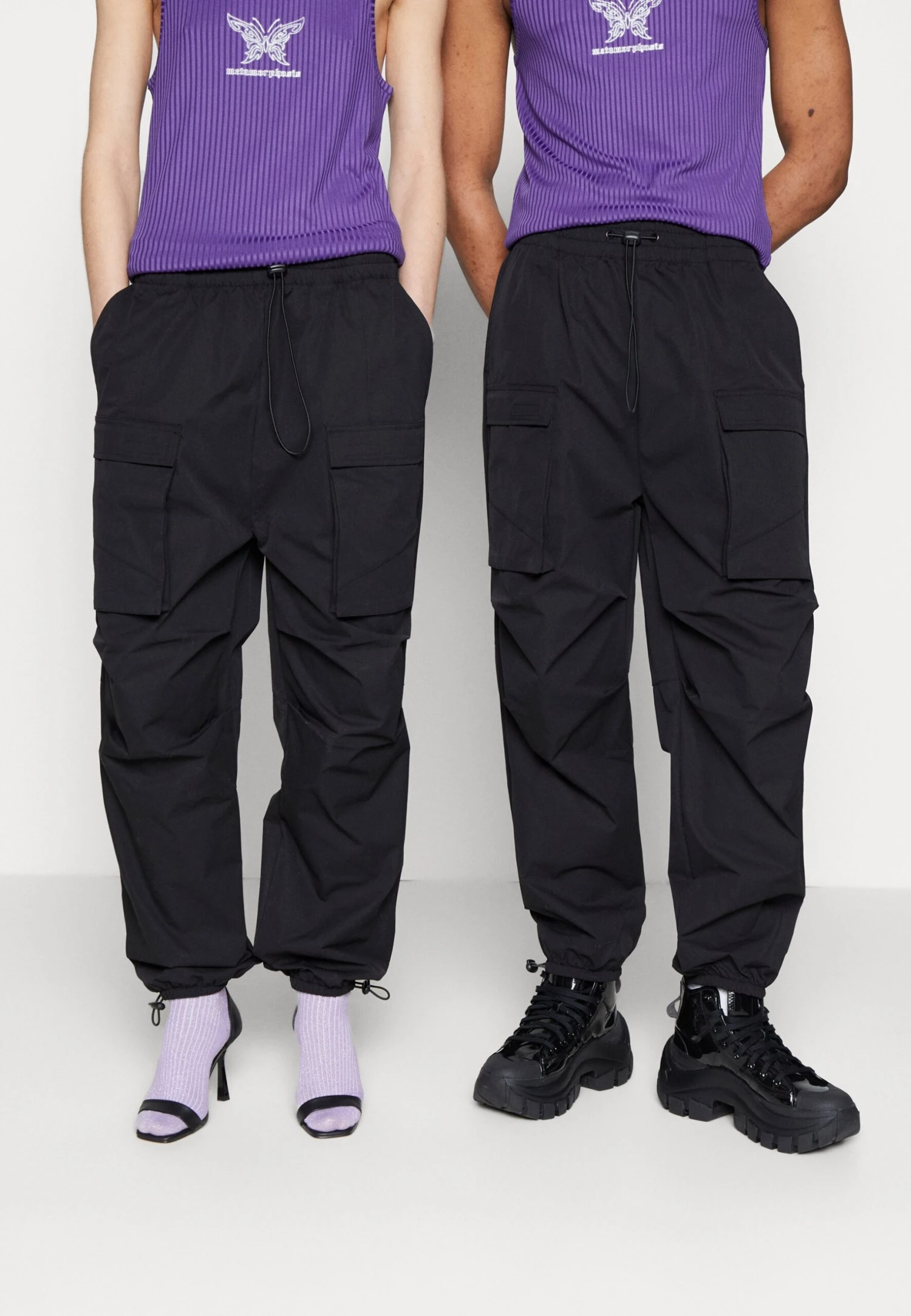 YOURTURN Unisex - Cargobroek - Black 1 YOURTURN Unisex - Cargobroek - Black