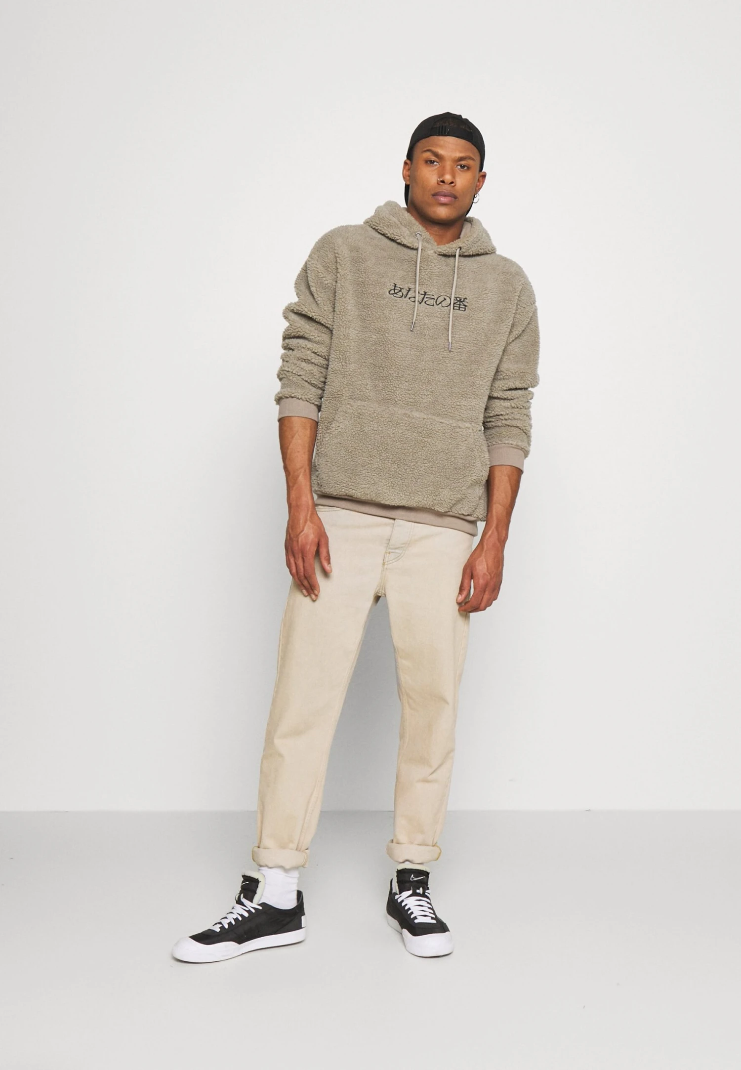 YOURTURN Unisex - Hoodie - Stone 2 YOURTURN Unisex - Hoodie - Stone - Afbeelding 2